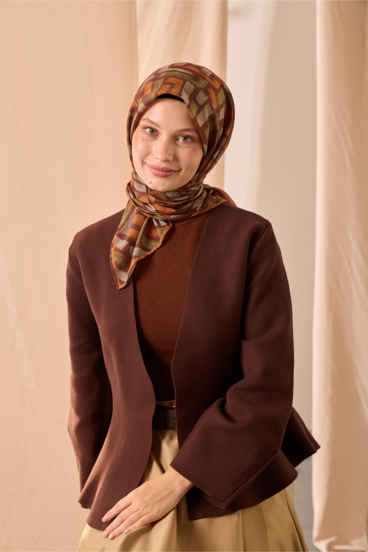 Silk Home Soft Eşarp 73096-08 - İthalesarponline.com - Soft Eşarp - Silk Home