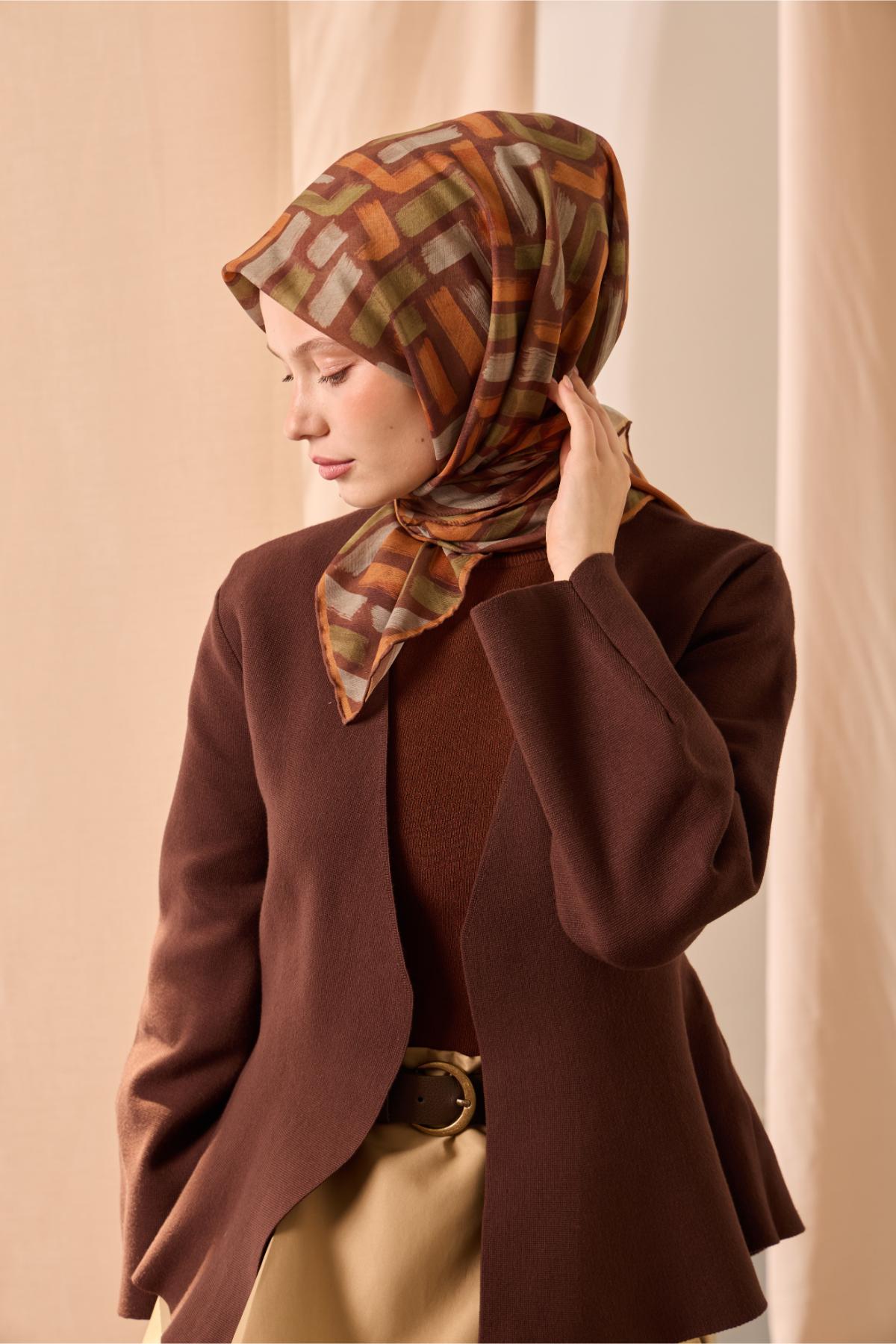 Silk Home Soft Eşarp 73096-08 - İthalesarponline.com - Soft Eşarp - Silk Home