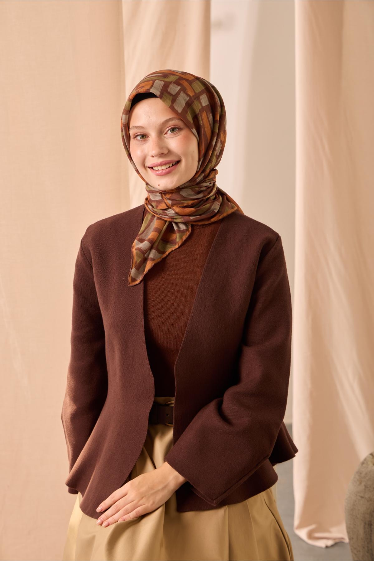 Silk Home Soft Eşarp 73096-08 - İthalesarponline.com - Soft Eşarp - Silk Home