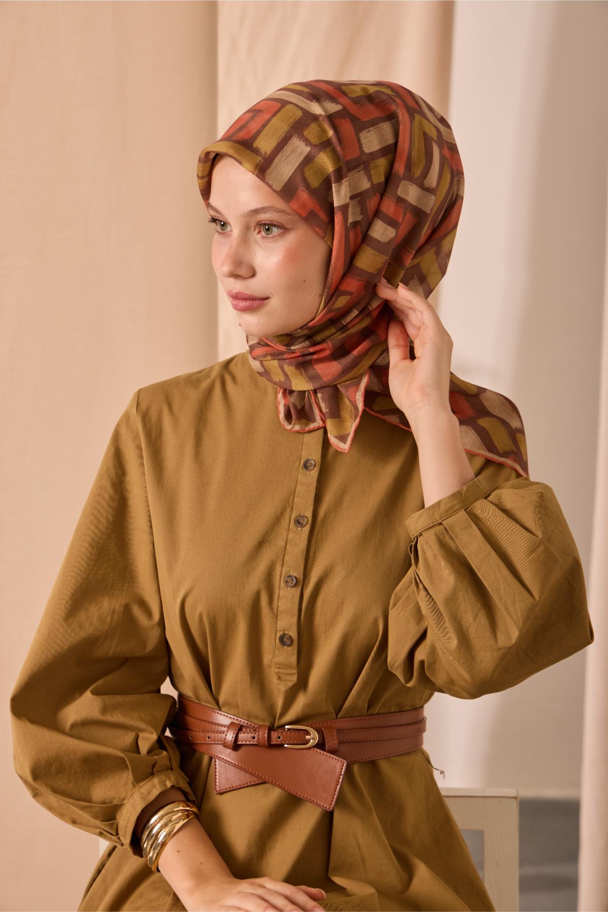 Silk Home Soft Eşarp 73096-09 - İthalesarponline.com - Soft Eşarp - Silk Home