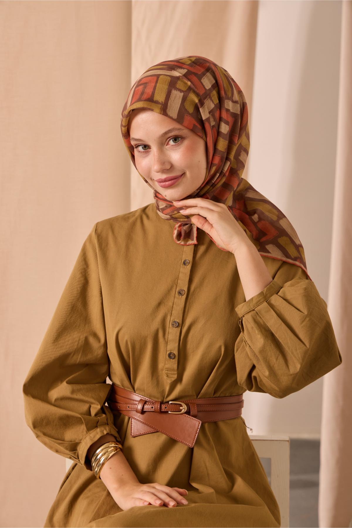 Silk Home Soft Eşarp 73096-09 - İthalesarponline.com - Soft Eşarp - Silk Home