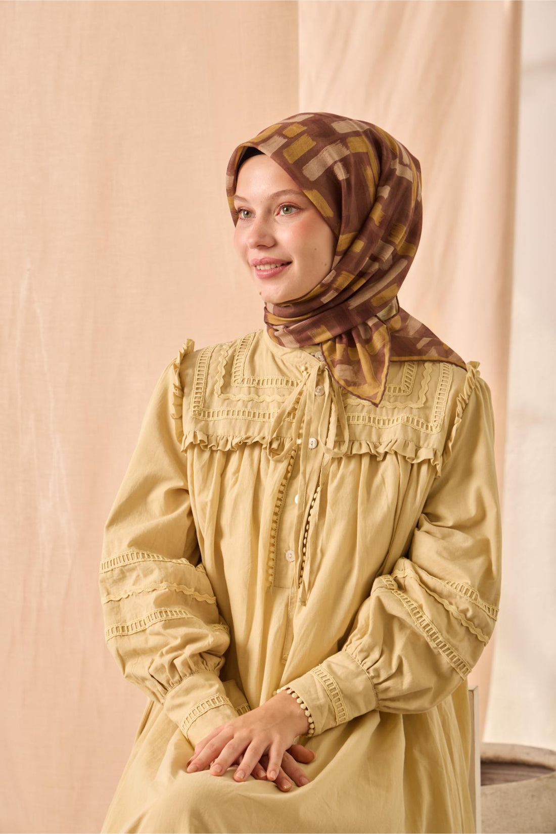 Silk Home Soft Eşarp 73096-10 - İthalesarponline.com - Soft Eşarp - Silk Home