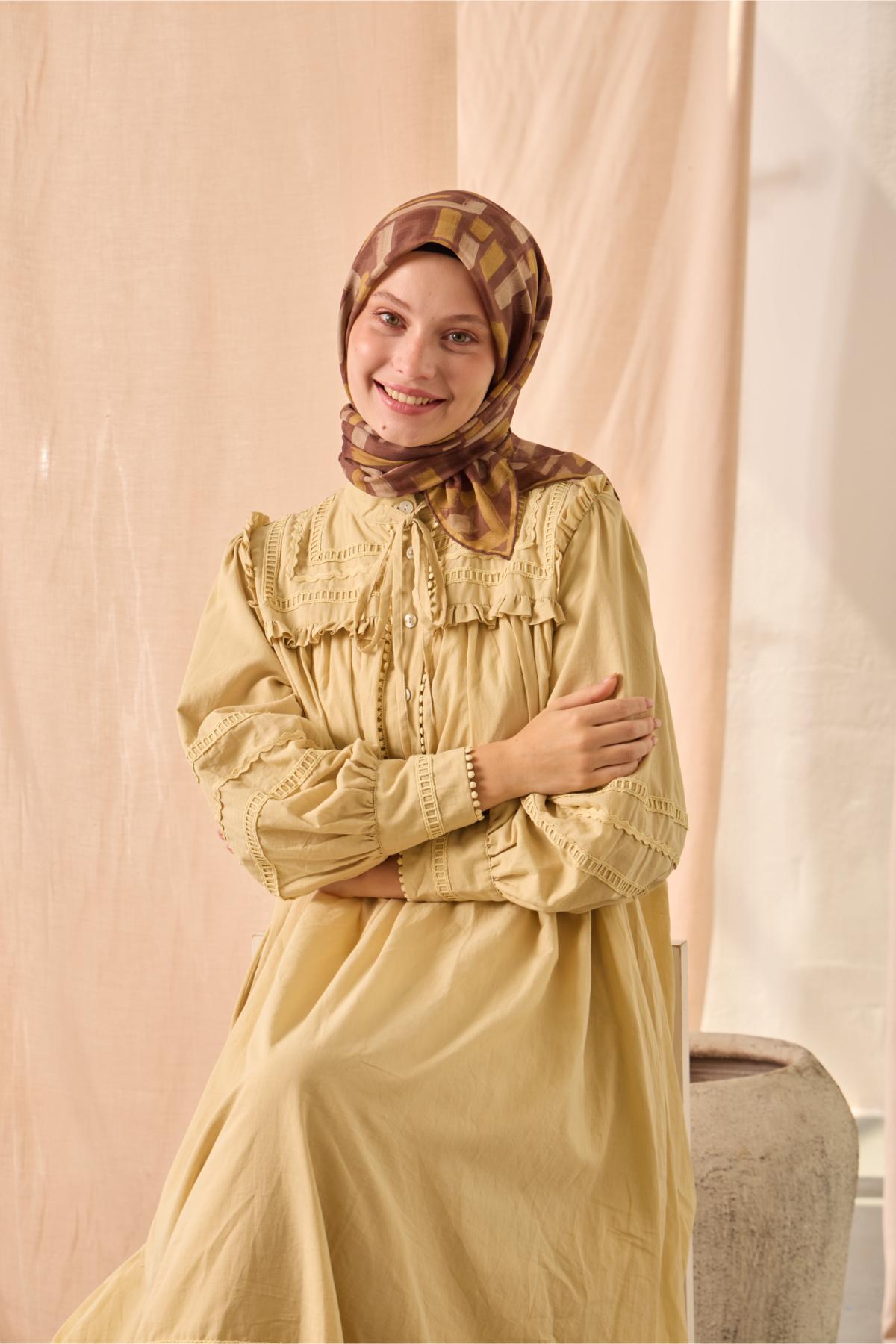 Silk Home Soft Eşarp 73096-10 - İthalesarponline.com - Soft Eşarp - Silk Home