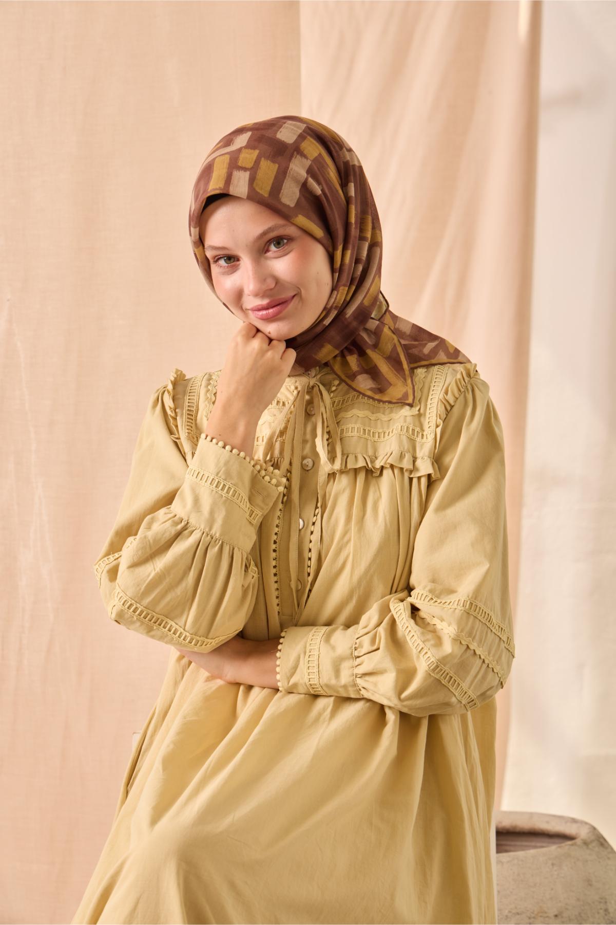 Silk Home Soft Eşarp 73096-10 - İthalesarponline.com - Soft Eşarp - Silk Home