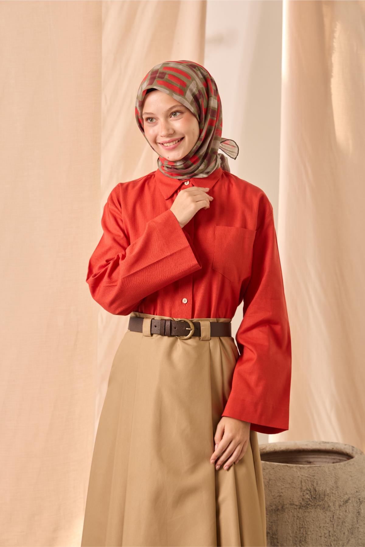 Silk Home Soft Eşarp 73096-11 - İthalesarponline.com - Soft Eşarp - Silk Home