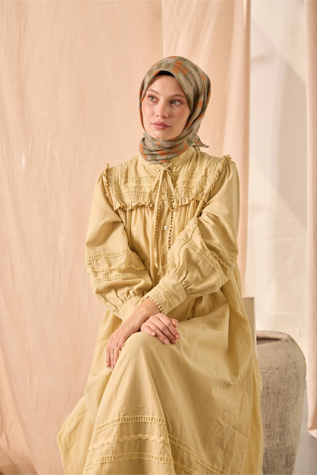 Silk Home Soft Eşarp 73096-12 - İthalesarponline.com - Soft Eşarp - Silk Home