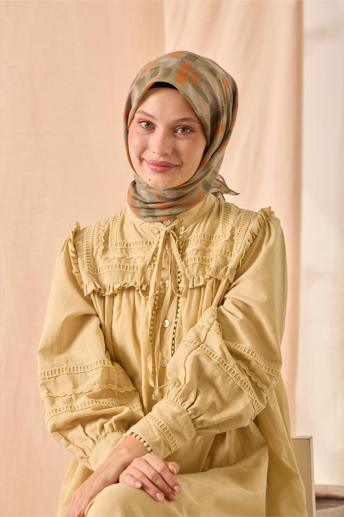 Silk Home Soft Eşarp 73096-12 - İthalesarponline.com - Soft Eşarp - Silk Home