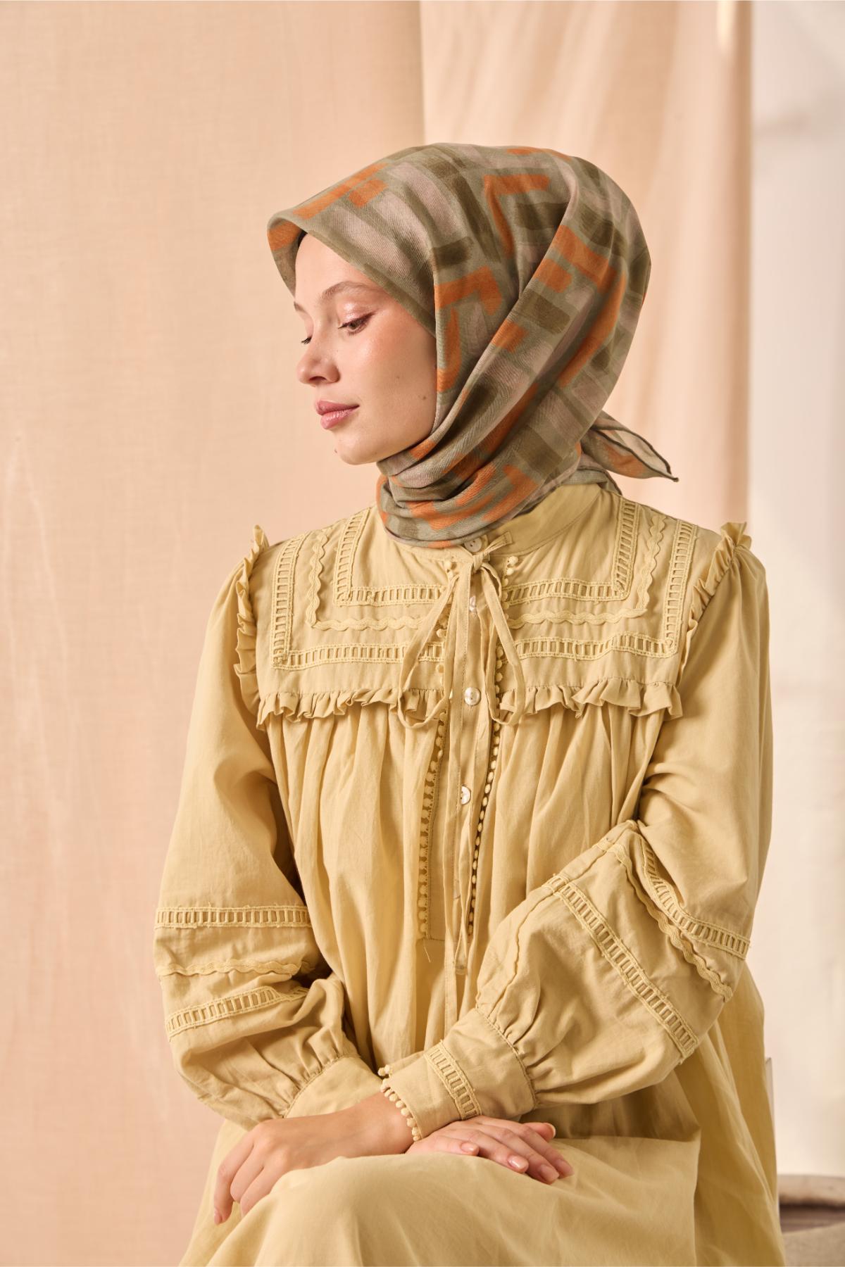 Silk Home Soft Eşarp 73096-12 - İthalesarponline.com - Soft Eşarp - Silk Home