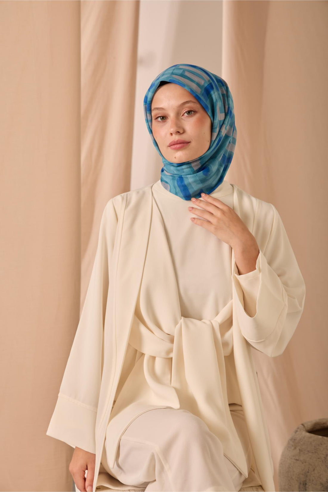 Silk Home Soft Eşarp 73096-20 - İthalesarponline.com - Soft Eşarp - Silk Home