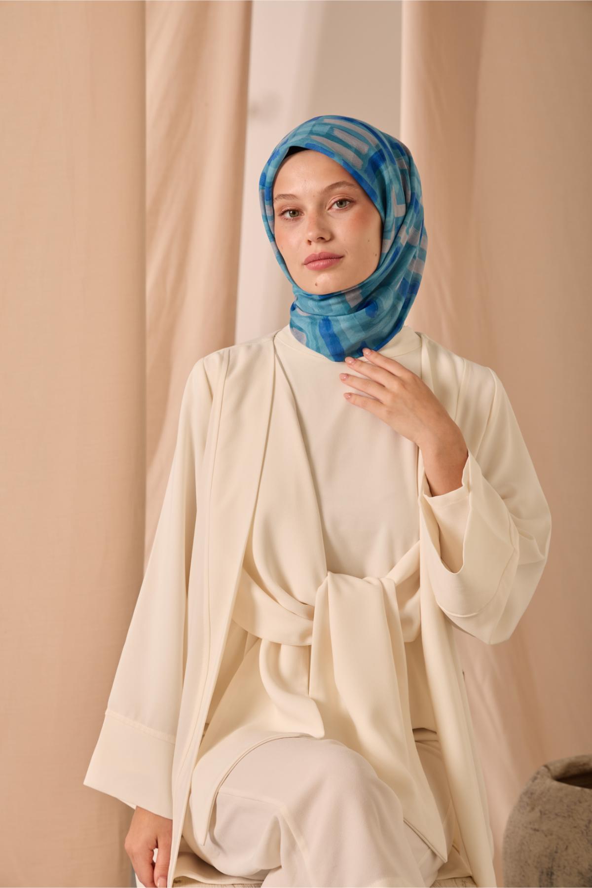 Silk Home Soft Eşarp 73096-20 - İthalesarponline.com - Soft Eşarp - Silk Home