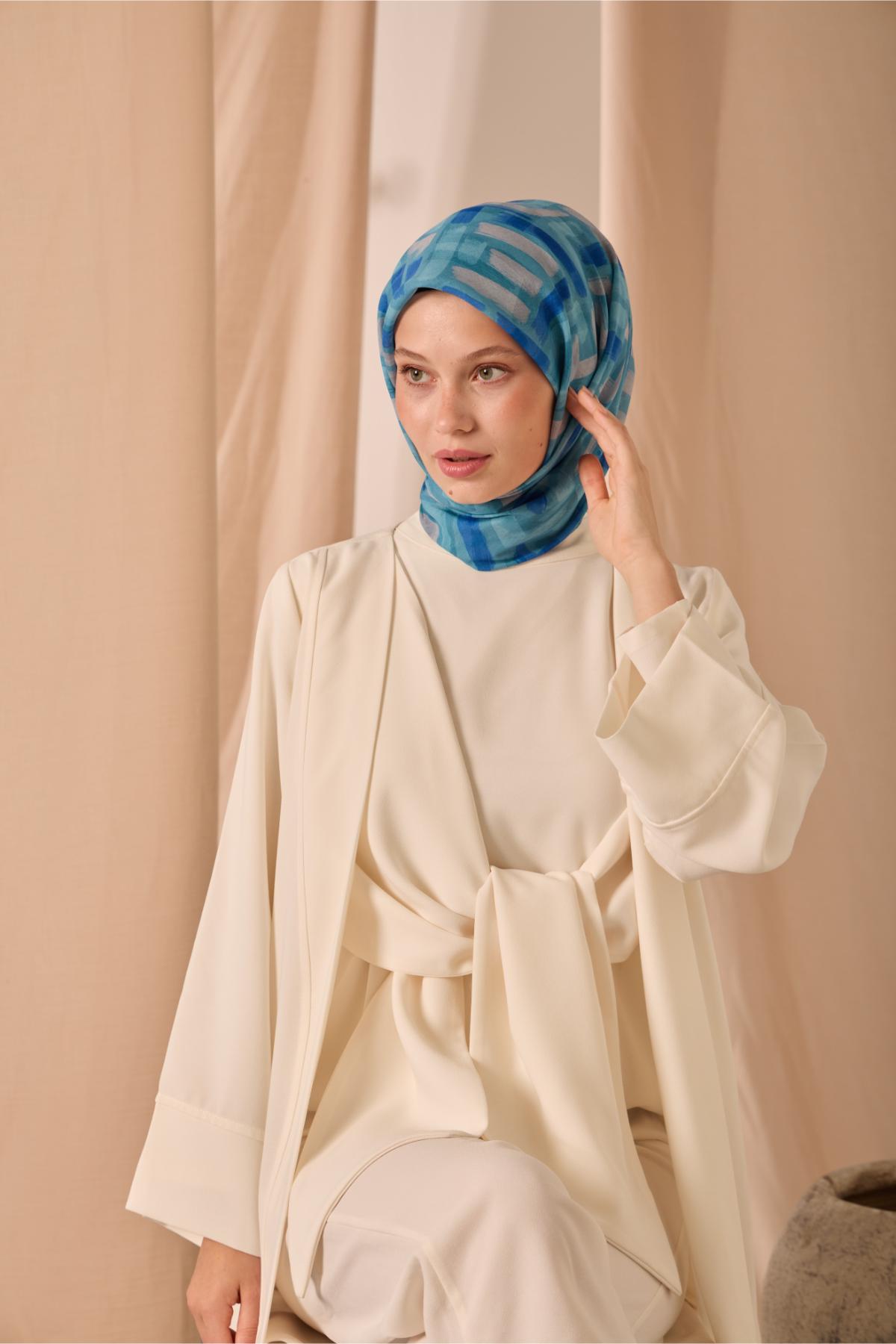 Silk Home Soft Eşarp 73096-20 - İthalesarponline.com - Soft Eşarp - Silk Home