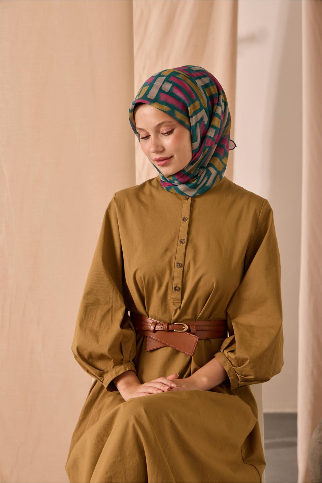 Silk Home Soft Eşarp 73096-21 - İthalesarponline.com - Soft Eşarp - Silk Home