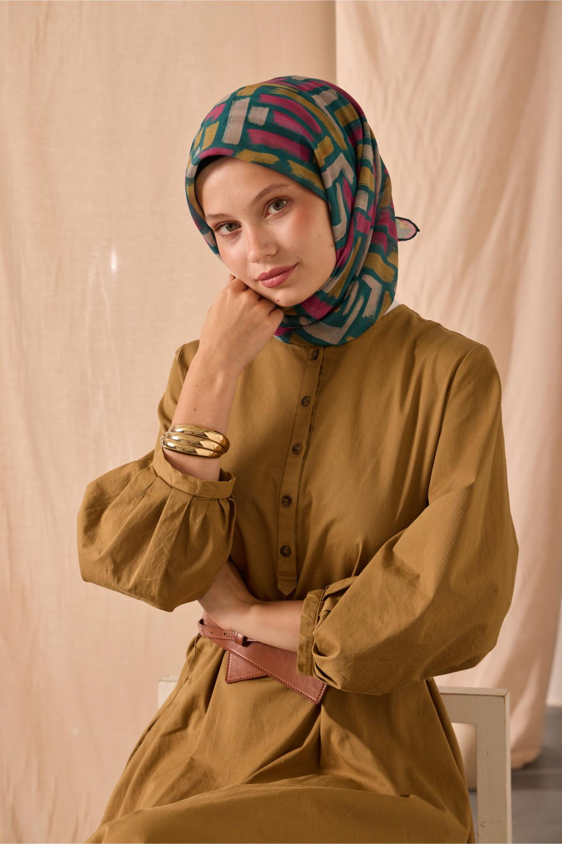 Silk Home Soft Eşarp 73096-21 - İthalesarponline.com - Soft Eşarp - Silk Home