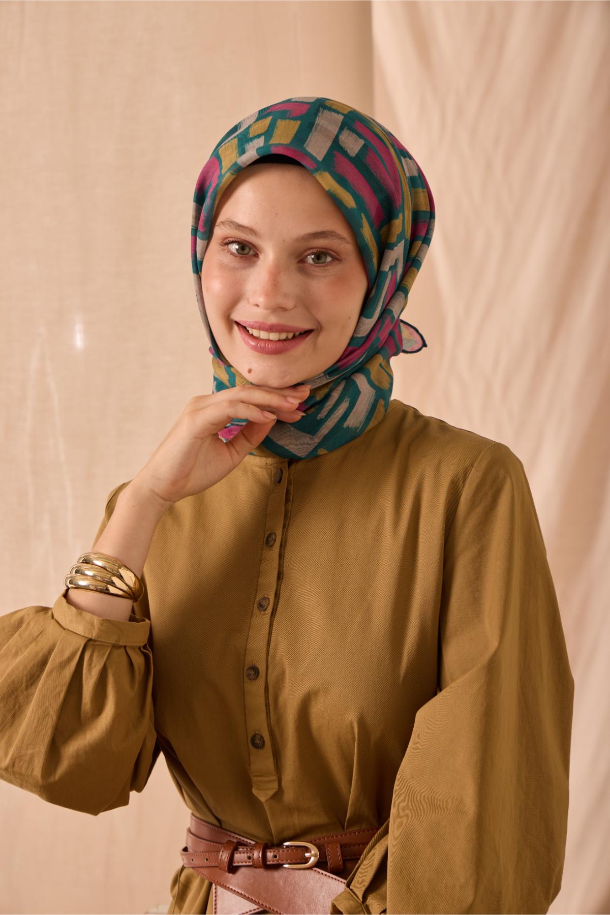 Silk Home Soft Eşarp 73096-21 - İthalesarponline.com - Soft Eşarp - Silk Home