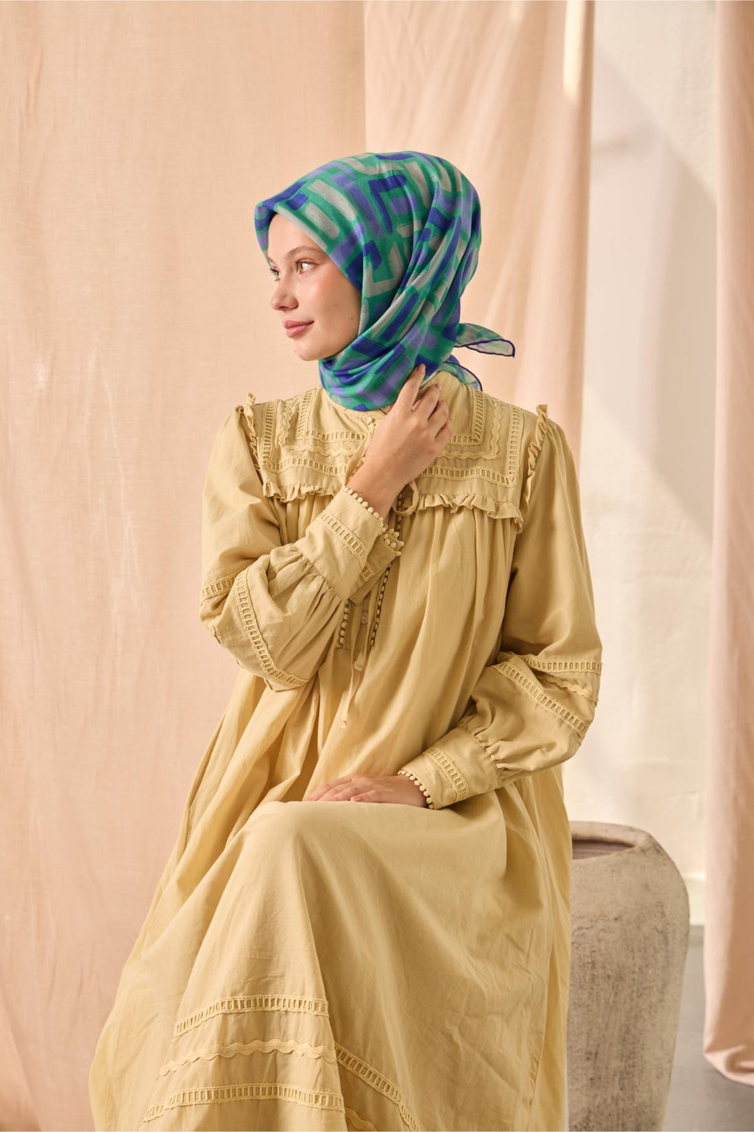 Silk Home Soft Eşarp 73096-22 - İthalesarponline.com - Soft Eşarp - Silk Home