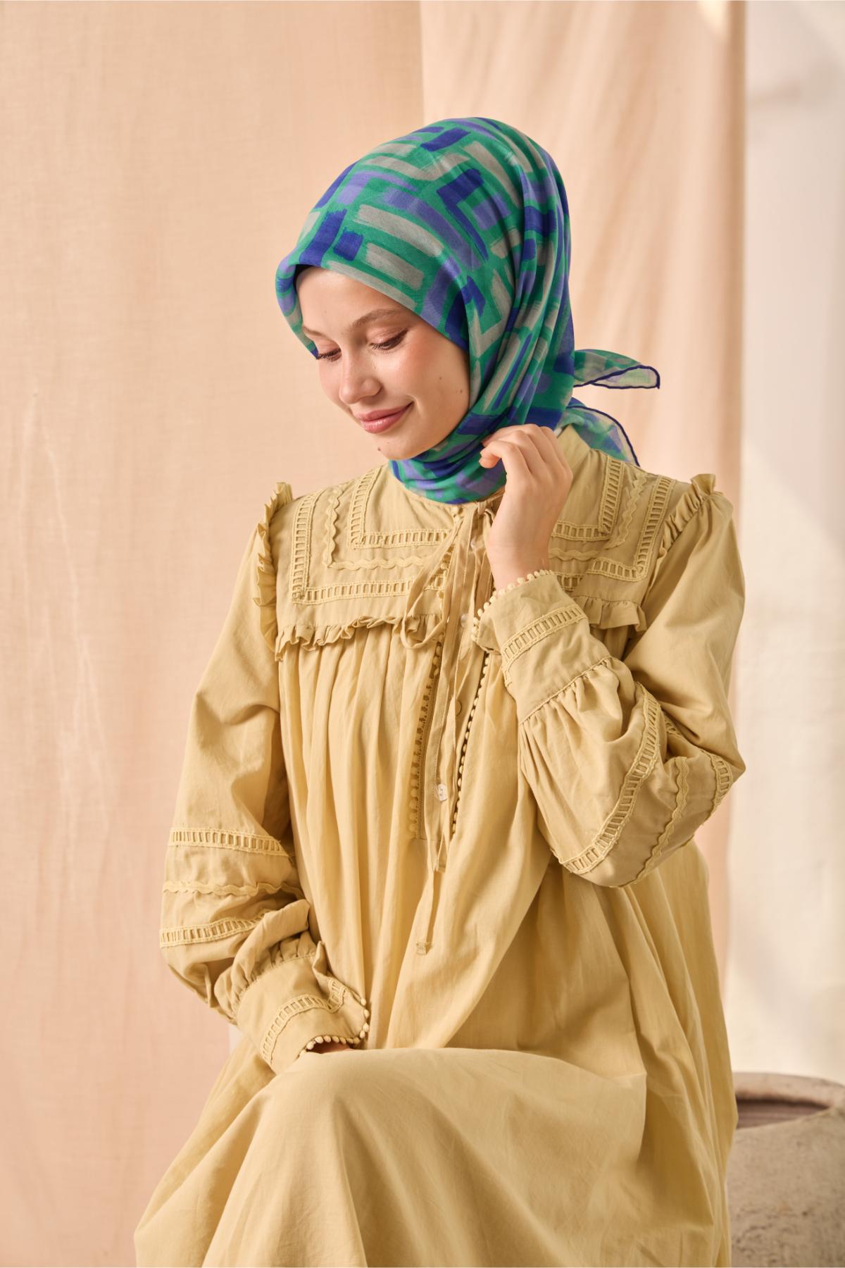 Silk Home Soft Eşarp 73096-22 - İthalesarponline.com - Soft Eşarp - Silk Home