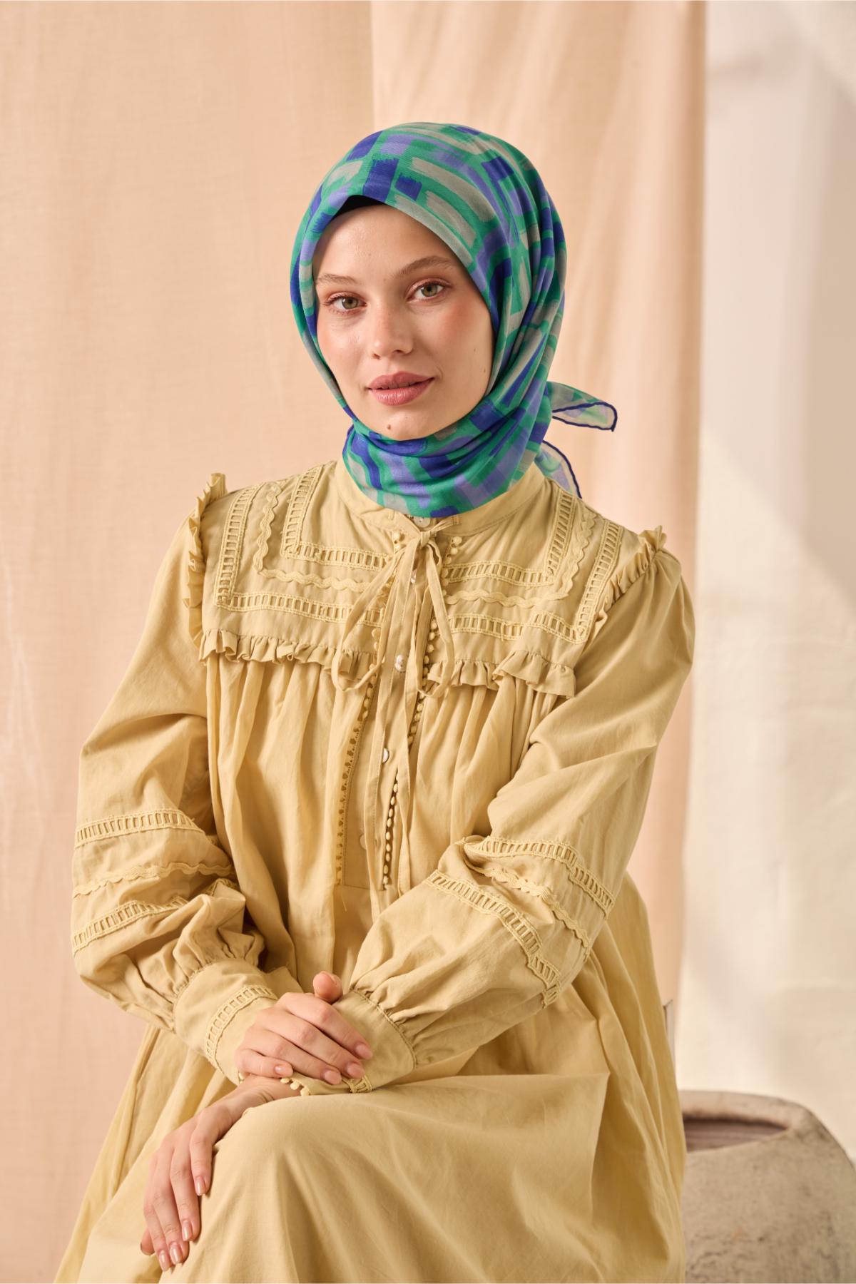 Silk Home Soft Eşarp 73096-22 - İthalesarponline.com - Soft Eşarp - Silk Home