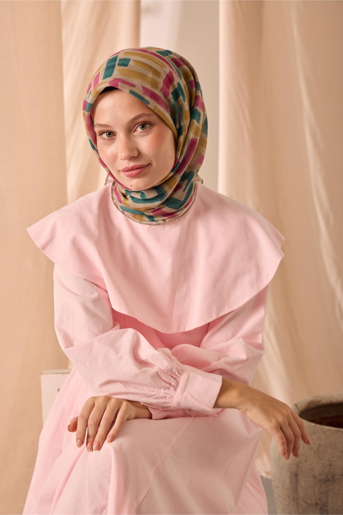Silk Home Soft Eşarp 73096-23 - İthalesarponline.com - Soft Eşarp - Silk Home