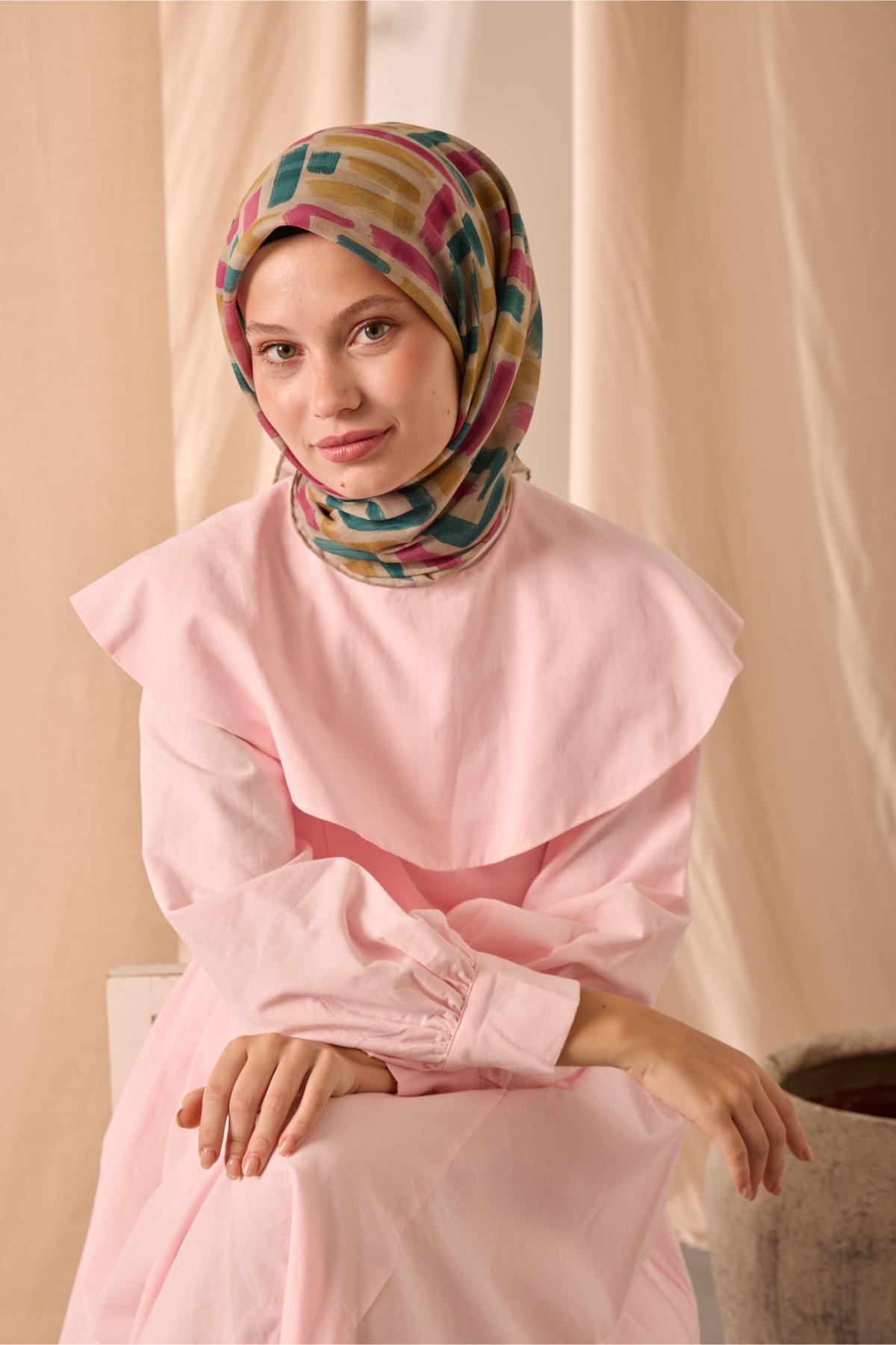 Silk Home Soft Eşarp 73096-23 - İthalesarponline.com - Soft Eşarp - Silk Home