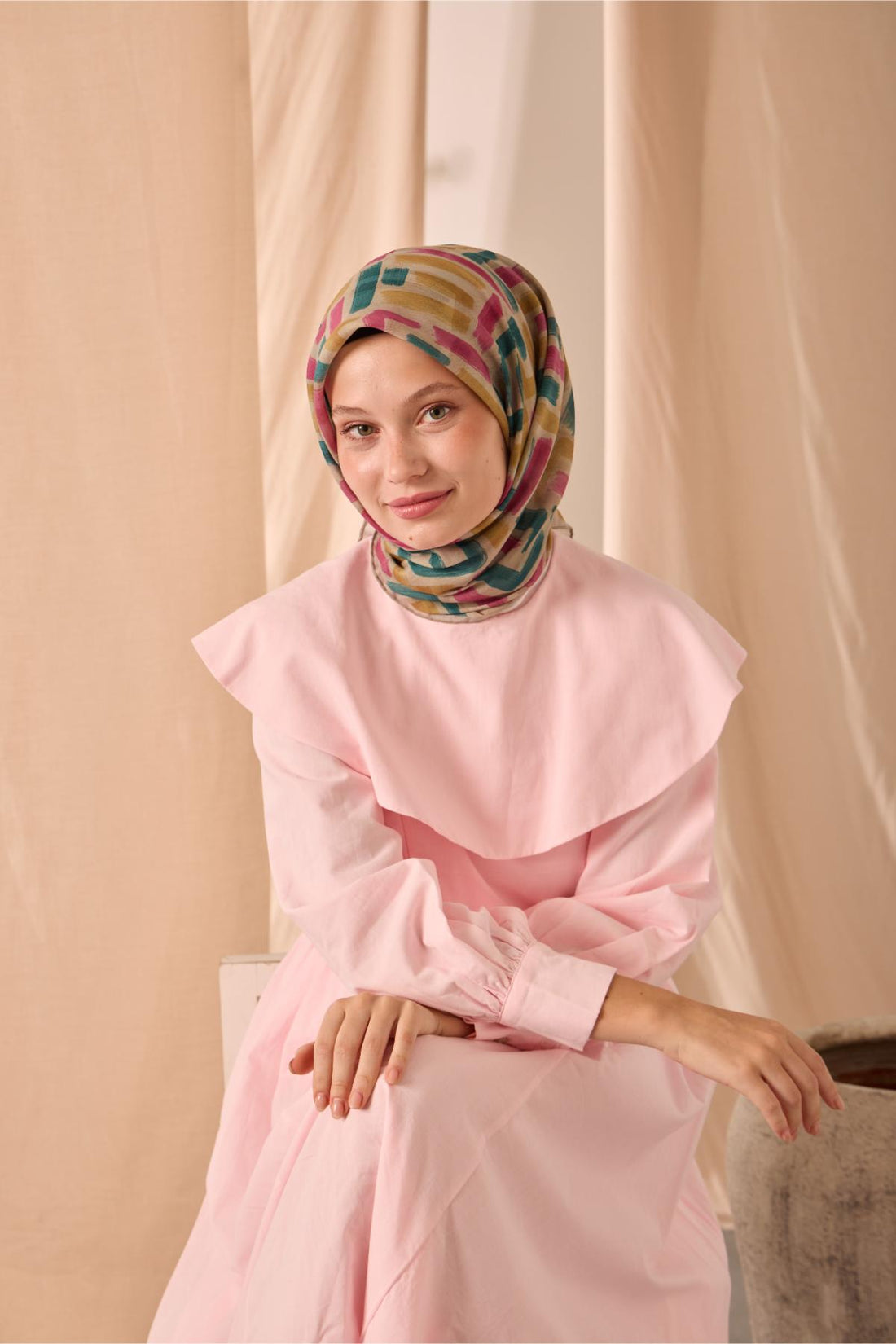 Silk Home Soft Eşarp 73096-23 - İthalesarponline.com - Soft Eşarp - Silk Home