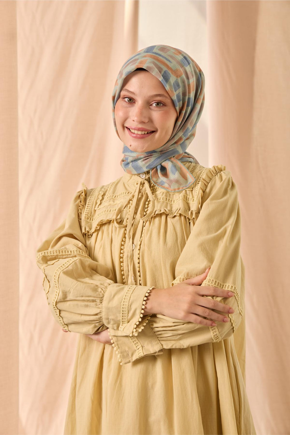 Silk Home Soft Eşarp 73096-25 - İthalesarponline.com - Soft Eşarp - Silk Home
