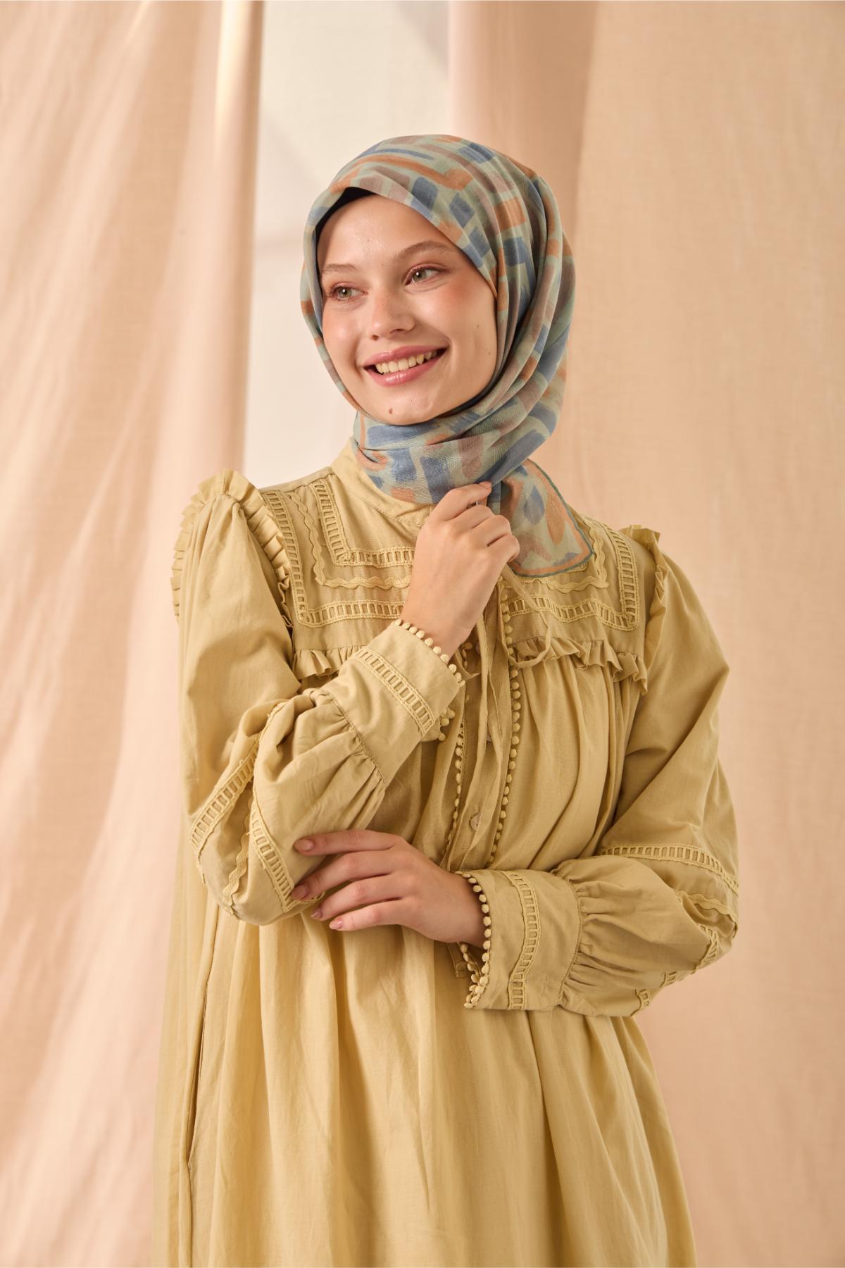 Silk Home Soft Eşarp 73096-25 - İthalesarponline.com - Soft Eşarp - Silk Home