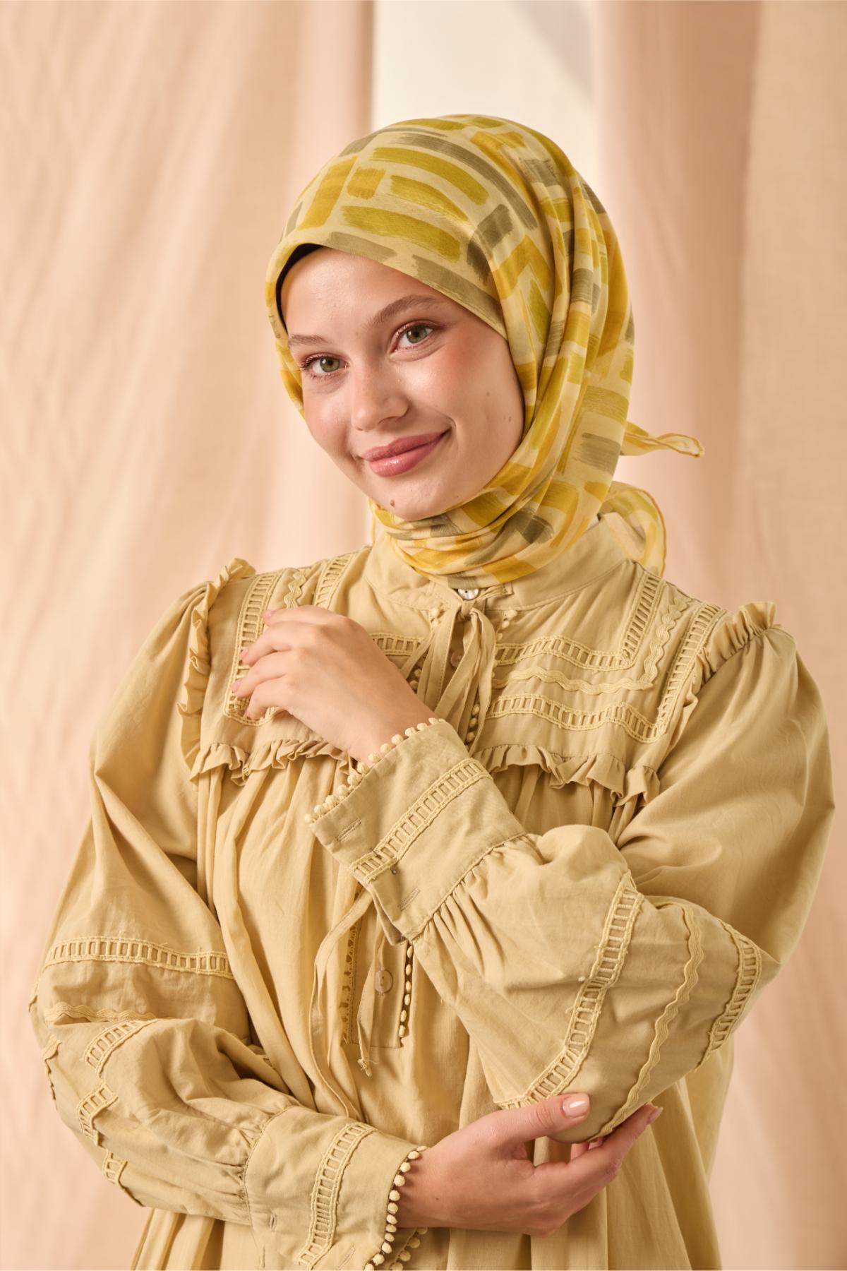 Silk Home Soft Eşarp 73096-27 - İthalesarponline.com - Soft Eşarp - Silk Home