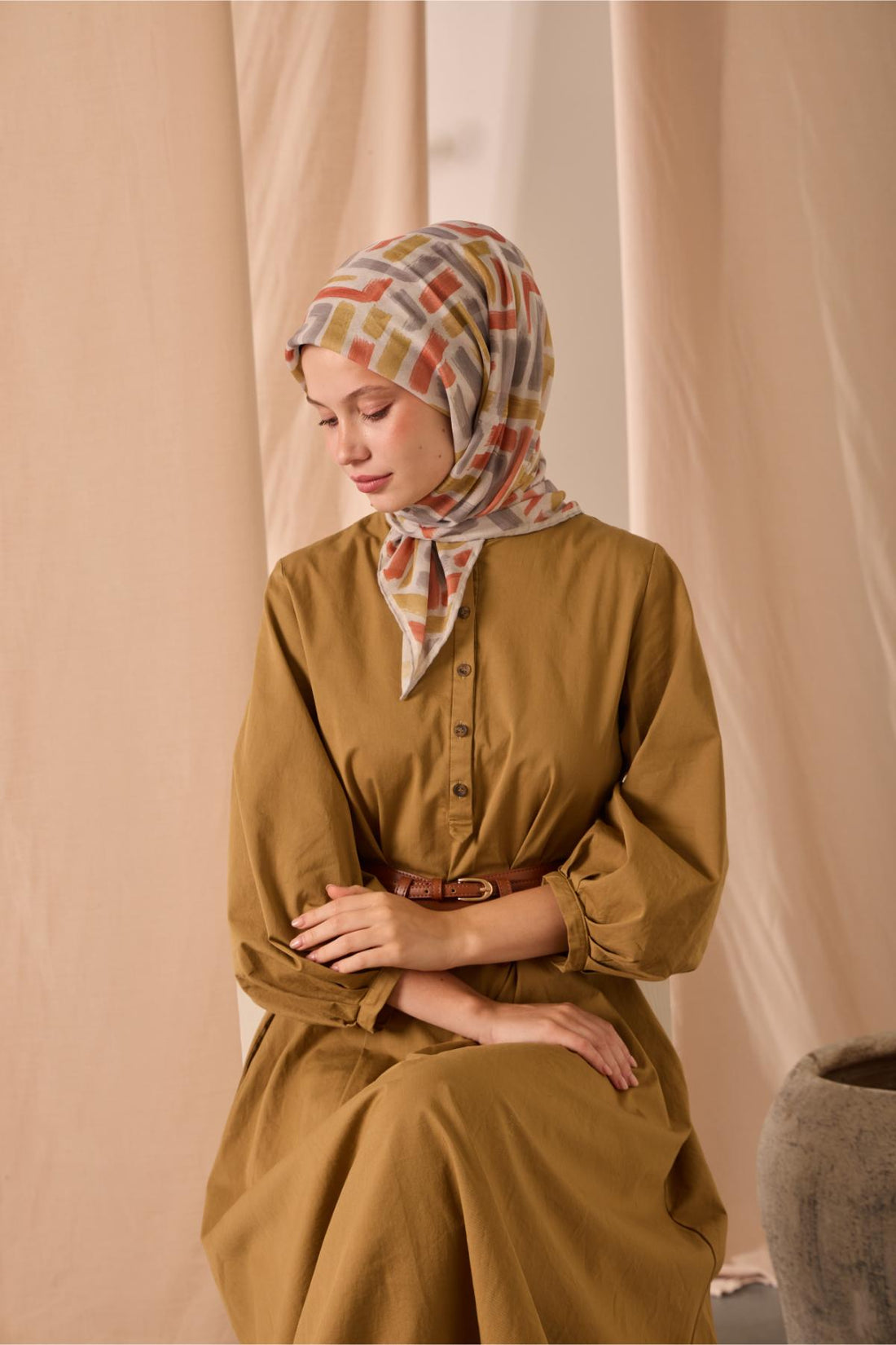 Silk Home Soft Eşarp 73096-28 - İthalesarponline.com - Soft Eşarp - Silk Home