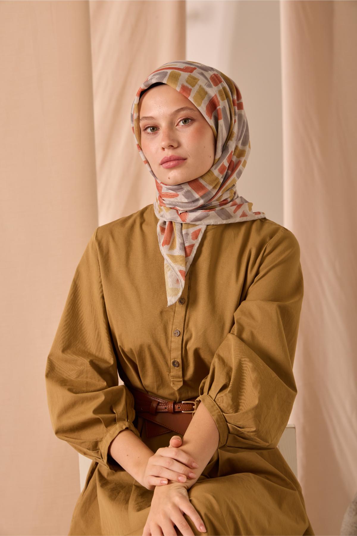 Silk Home Soft Eşarp 73096-28 - İthalesarponline.com - Soft Eşarp - Silk Home