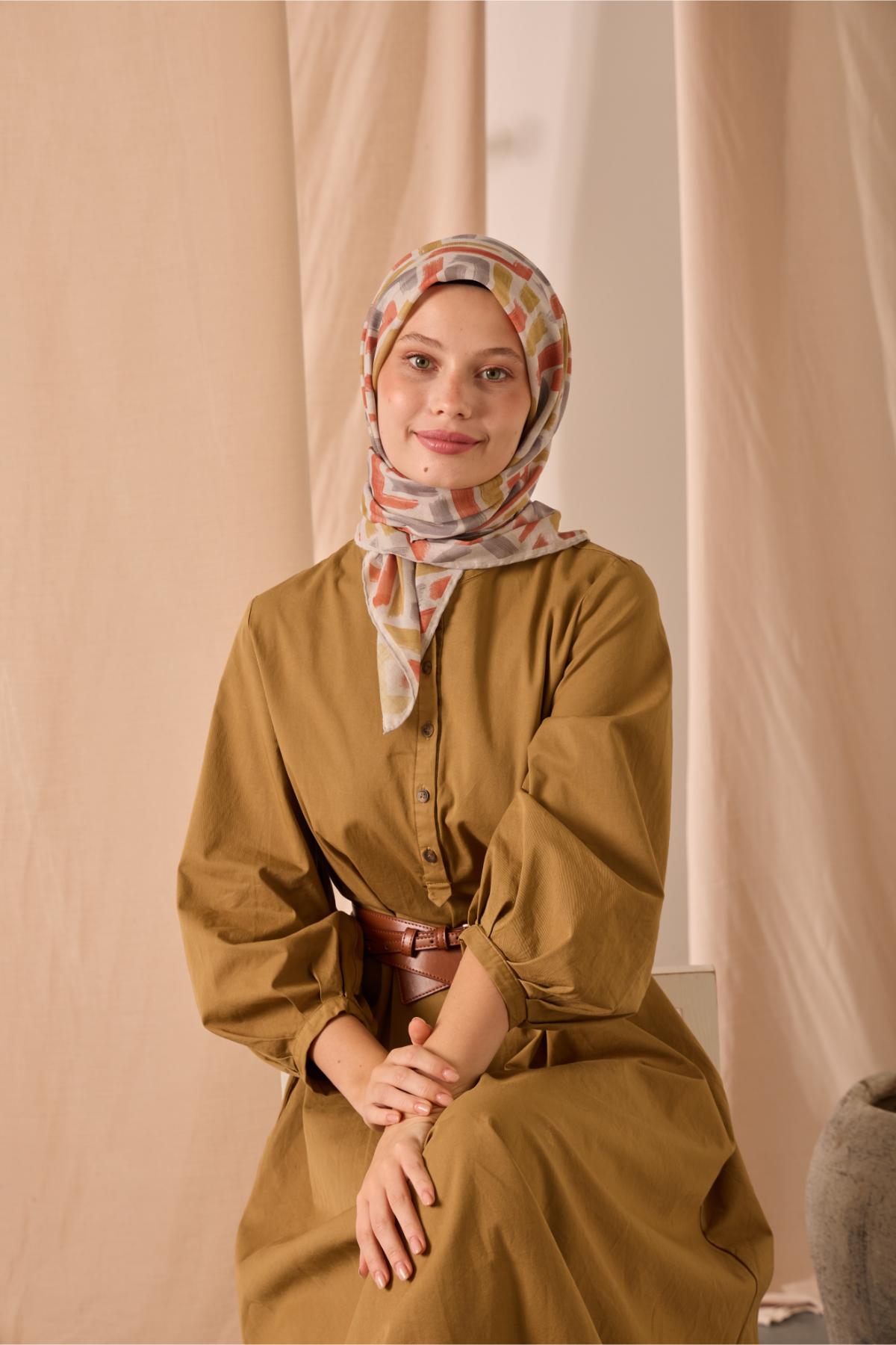 Silk Home Soft Eşarp 73096-28 - İthalesarponline.com - Soft Eşarp - Silk Home