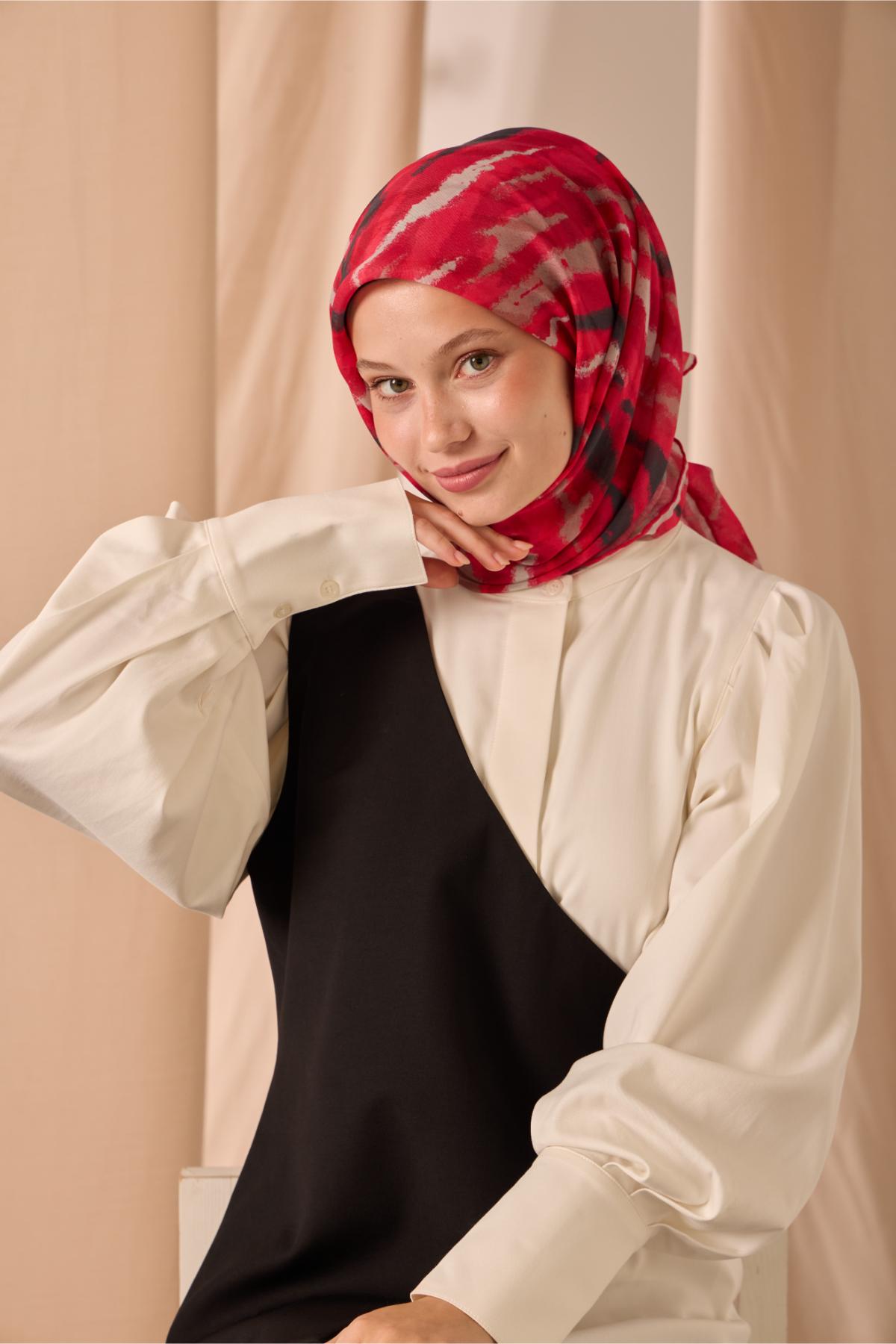 Silk Home Soft Eşarp 73097-01 - İthalesarponline.com - Soft Eşarp - Silk Home