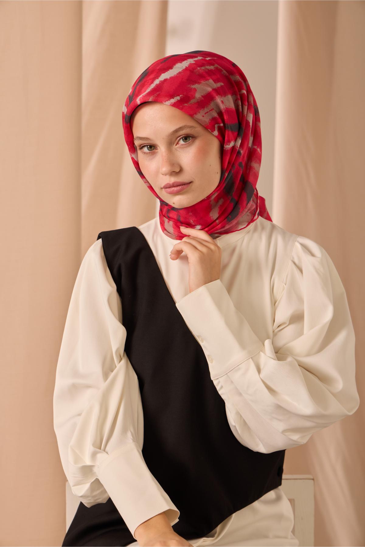 Silk Home Soft Eşarp 73097-01 - İthalesarponline.com - Soft Eşarp - Silk Home