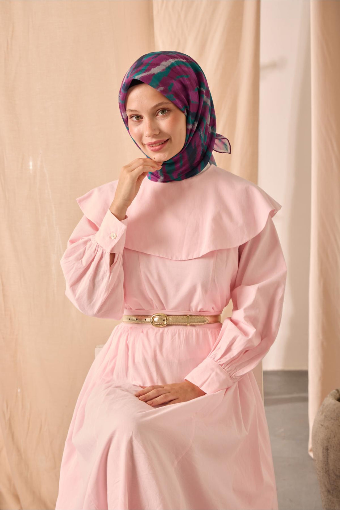 Silk Home Soft Eşarp 73097-03 - İthalesarponline.com - Soft Eşarp - Silk Home