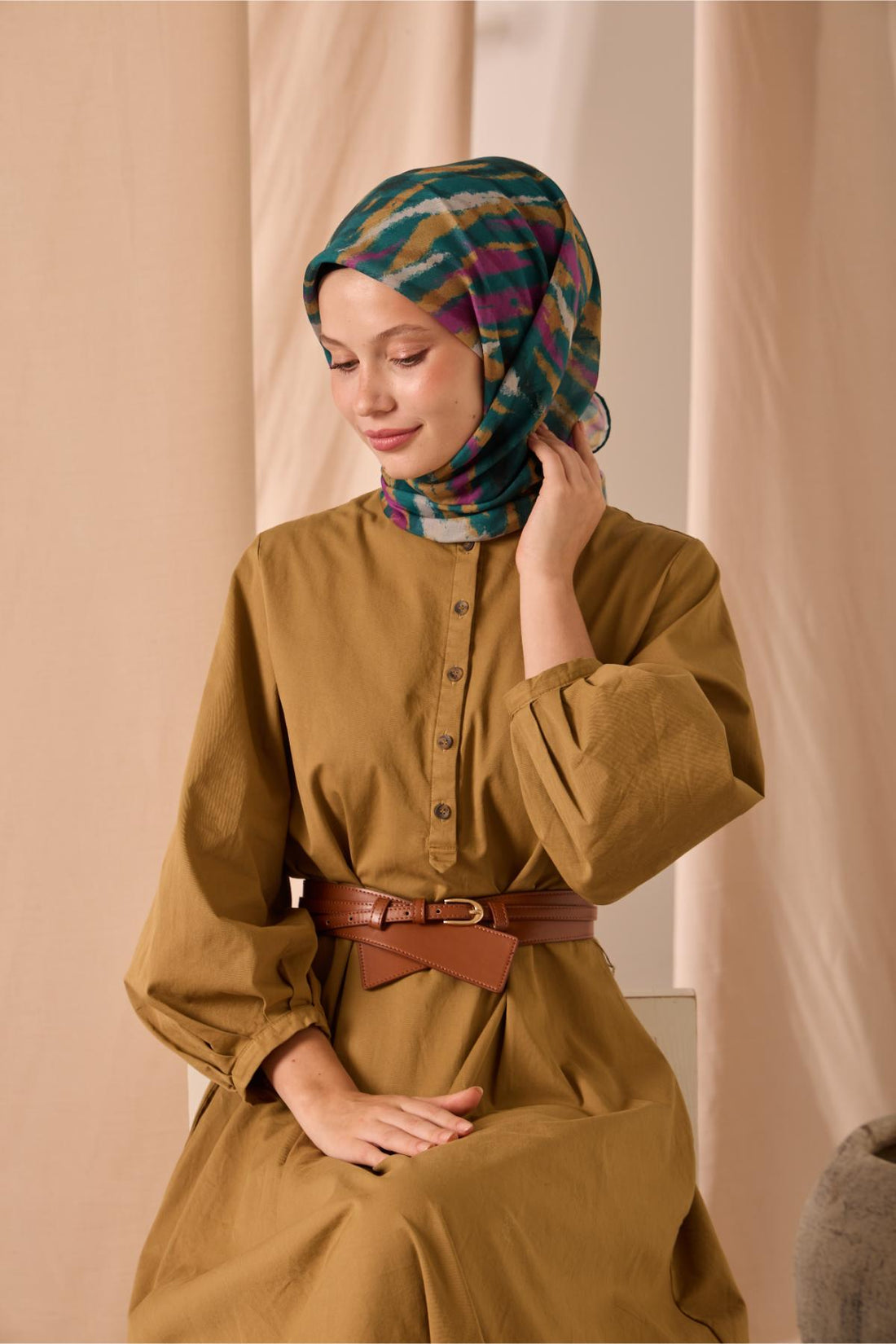 Silk Home Soft Eşarp 73097-04 - İthalesarponline.com - Soft Eşarp - Silk Home
