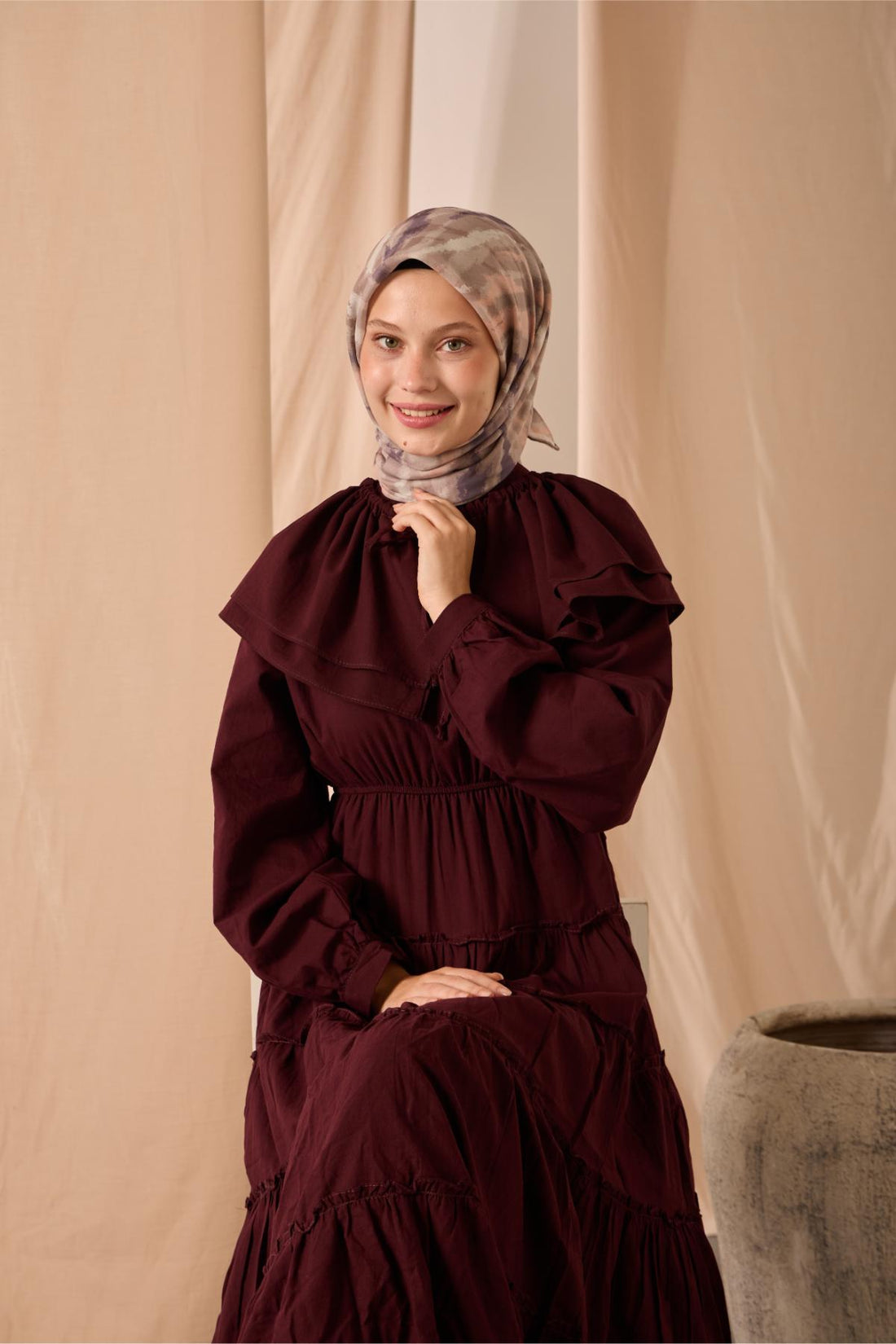 Silk Home Soft Eşarp 73097-07 - İthalesarponline.com - Soft Eşarp - Silk Home