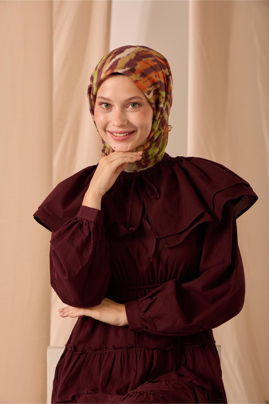 Silk Home Soft Eşarp 73097-10 - İthalesarponline.com - Soft Eşarp - Silk Home