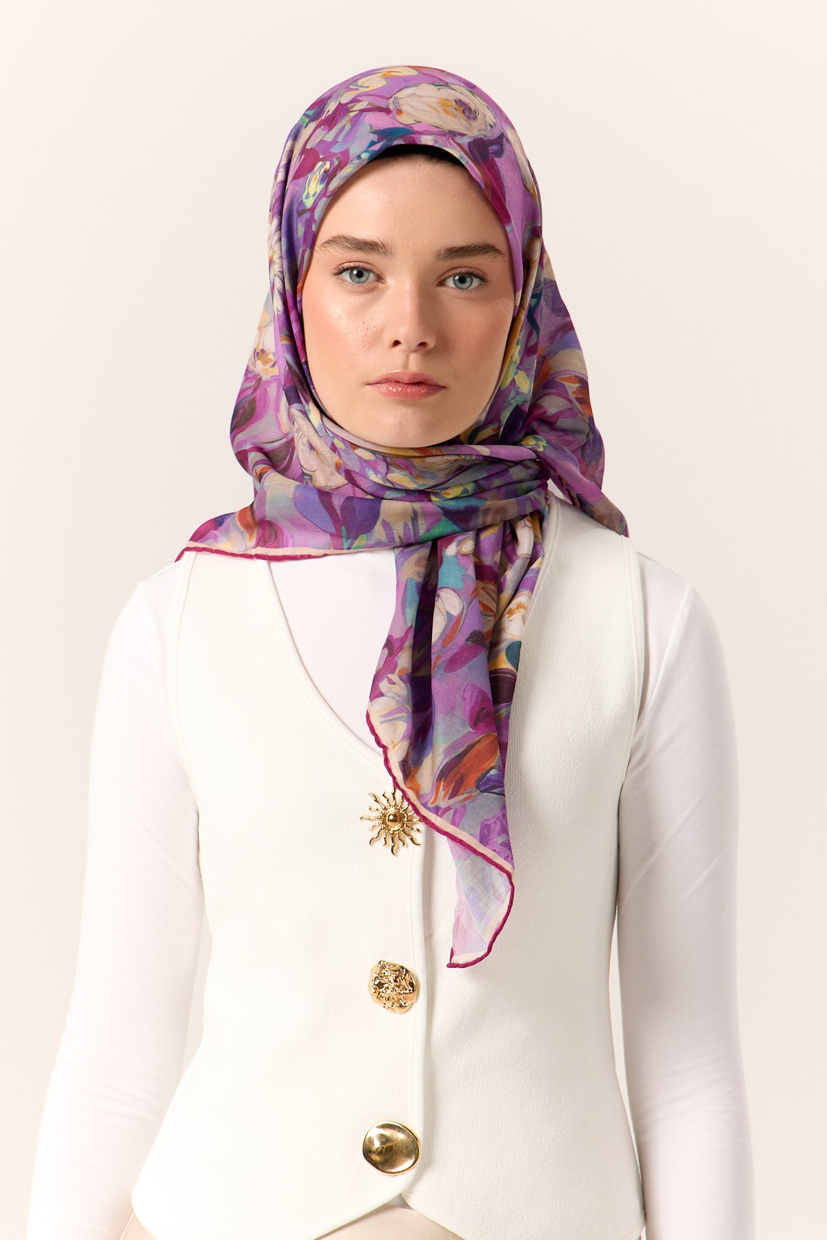 Silk Home Soft Eşarp 73103-08 - İthalesarponline.com - Soft Eşarp - Silk Home