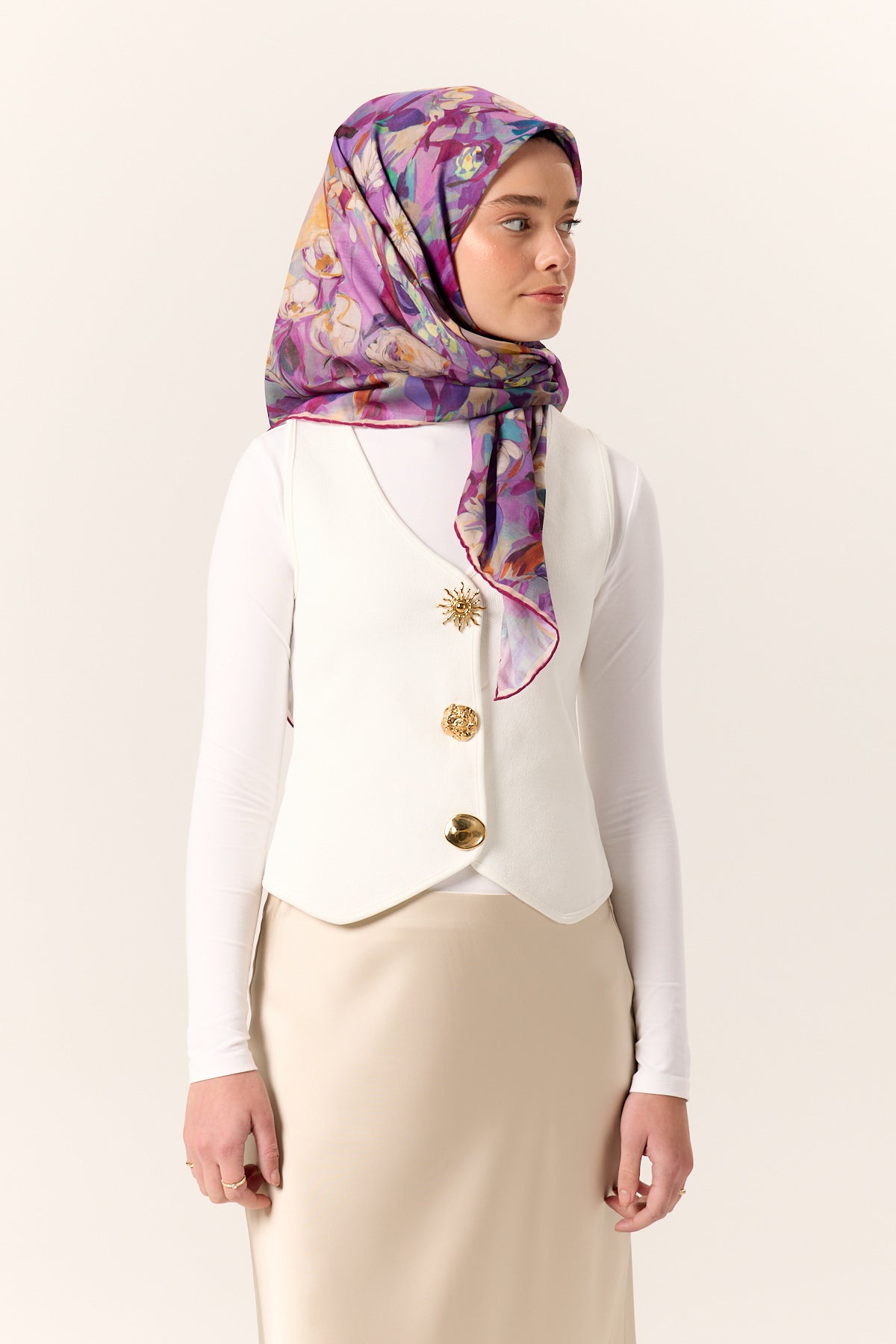 Silk Home Soft Eşarp 73103-08 - İthalesarponline.com - Soft Eşarp - Silk Home