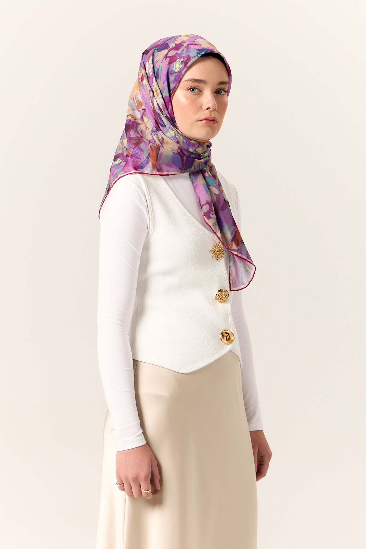 Silk Home Soft Eşarp 73103-08 - İthalesarponline.com - Soft Eşarp - Silk Home