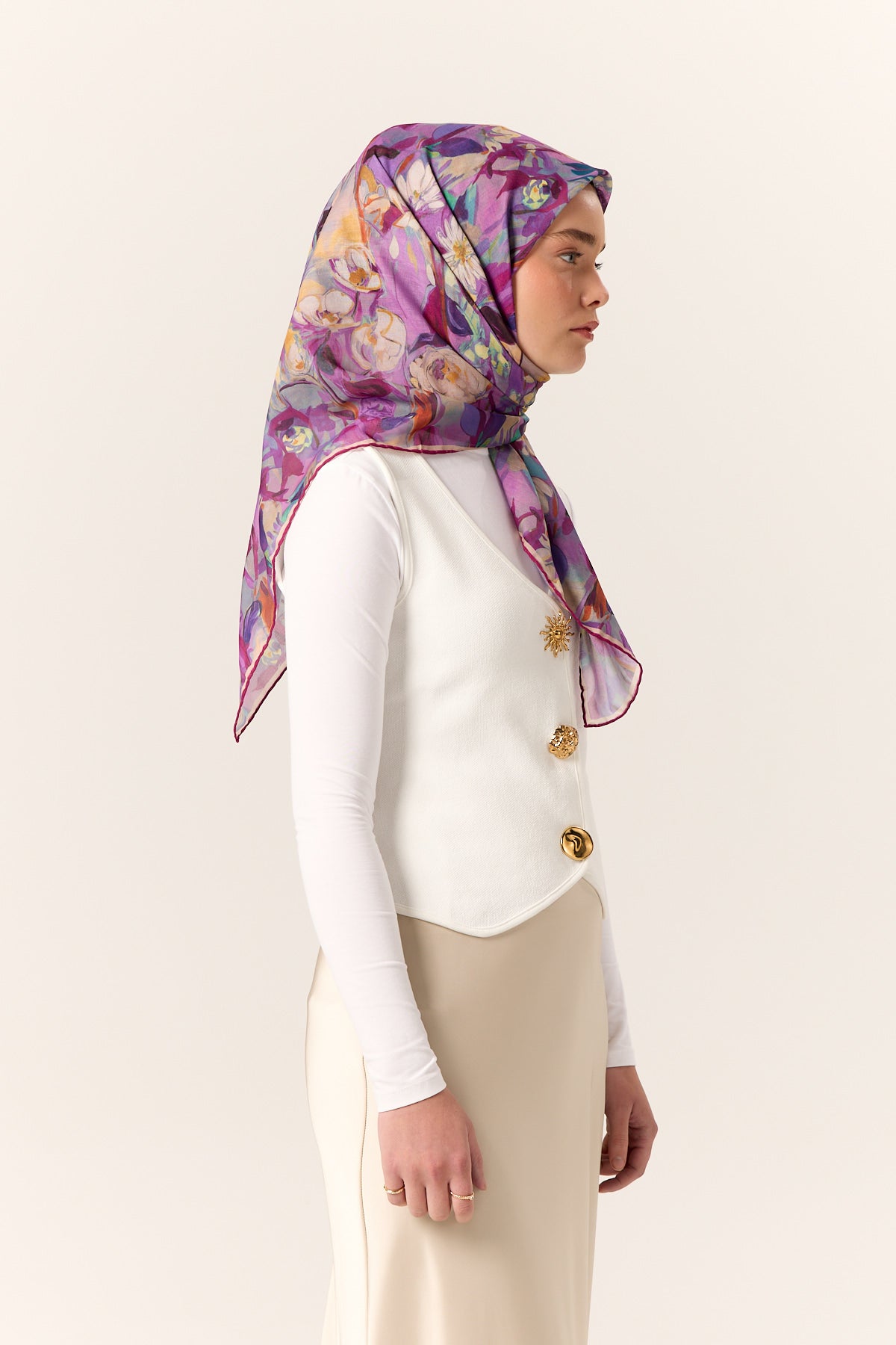 Silk Home Soft Eşarp 73103-08 - İthalesarponline.com - Soft Eşarp - Silk Home