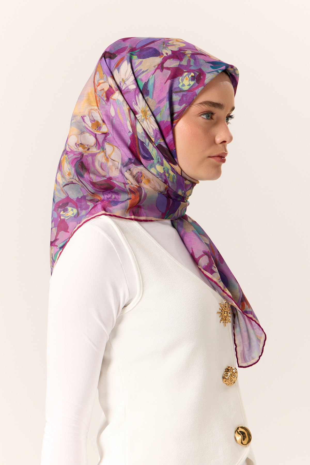 Silk Home Soft Eşarp 73103-08 - İthalesarponline.com - Soft Eşarp - Silk Home