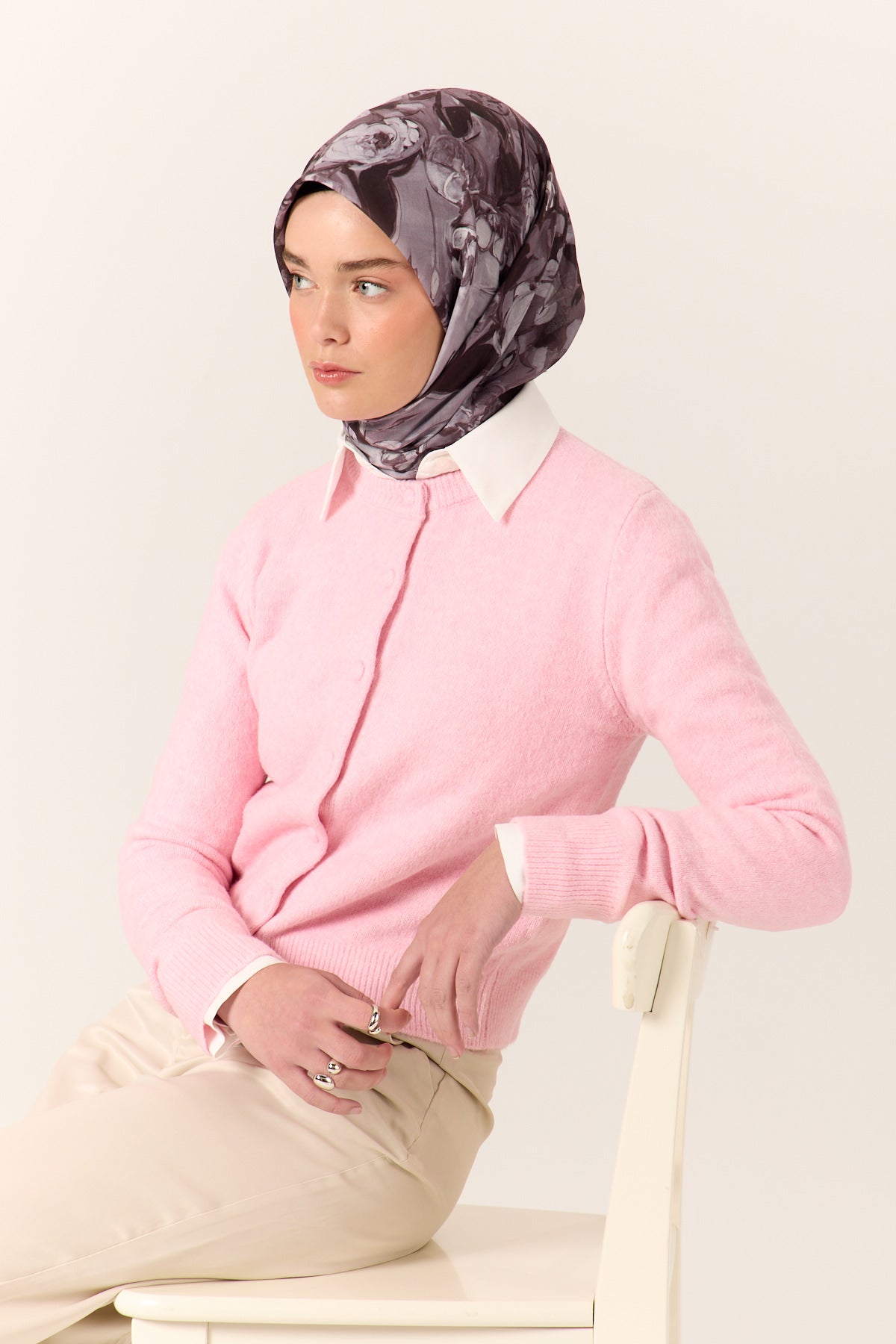 Silk Home Soft Eşarp 73103-21 - İthalesarponline.com - Soft Eşarp - Silk Home