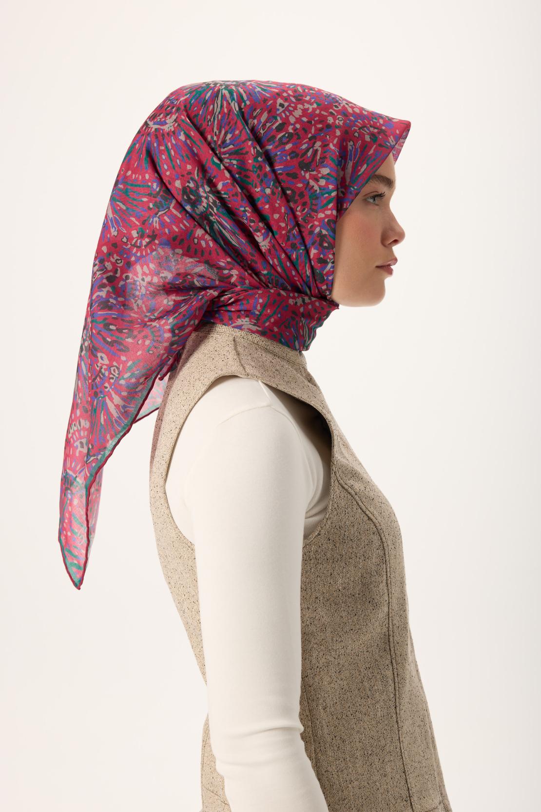 Silk Home Soft Eşarp 73105-17 - İthalesarponline.com - Soft Eşarp - Silk Home