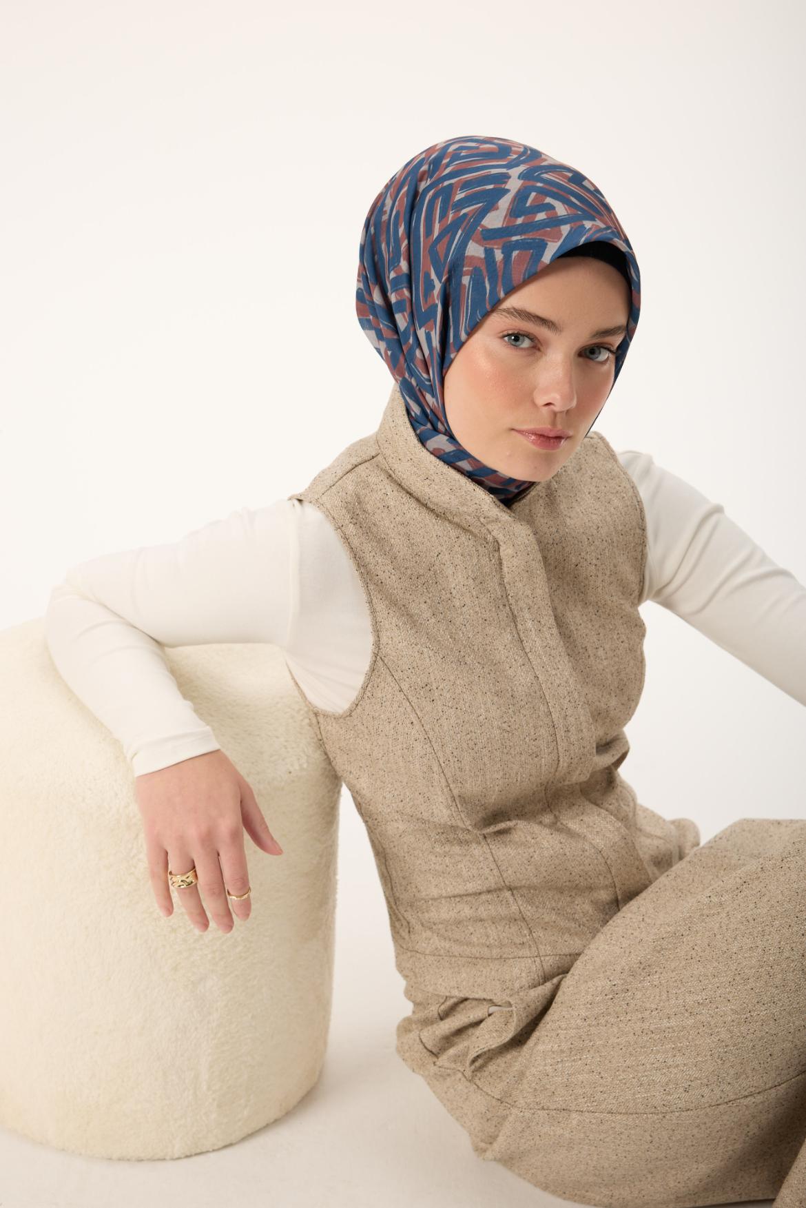 Silk Home Soft Eşarp 73106-04 - İthalesarponline.com - Soft Eşarp - Silk Home