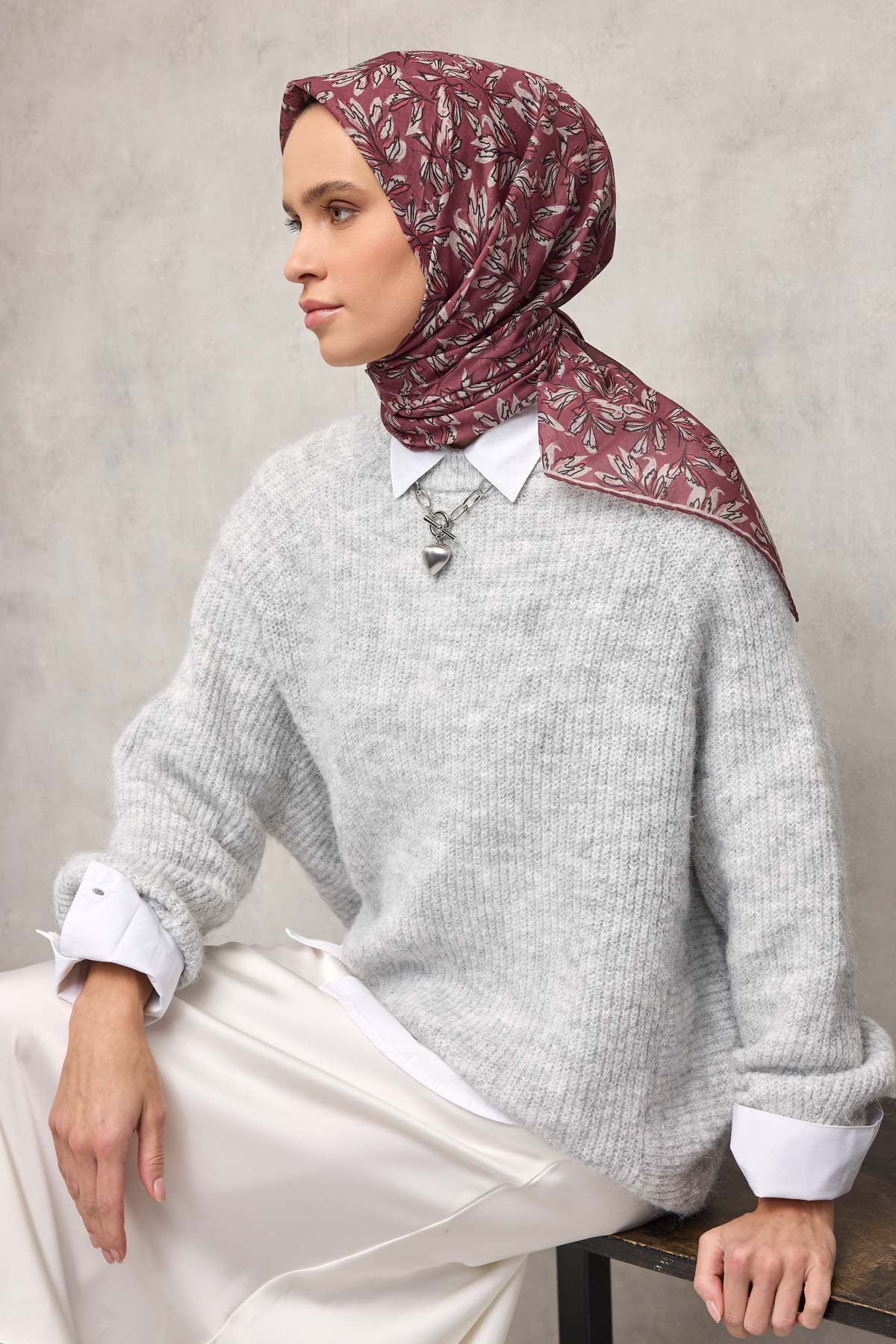Silk Home Soft Eşarp 73112-04 - İthalesarponline.com - Soft Eşarp - Silk Home