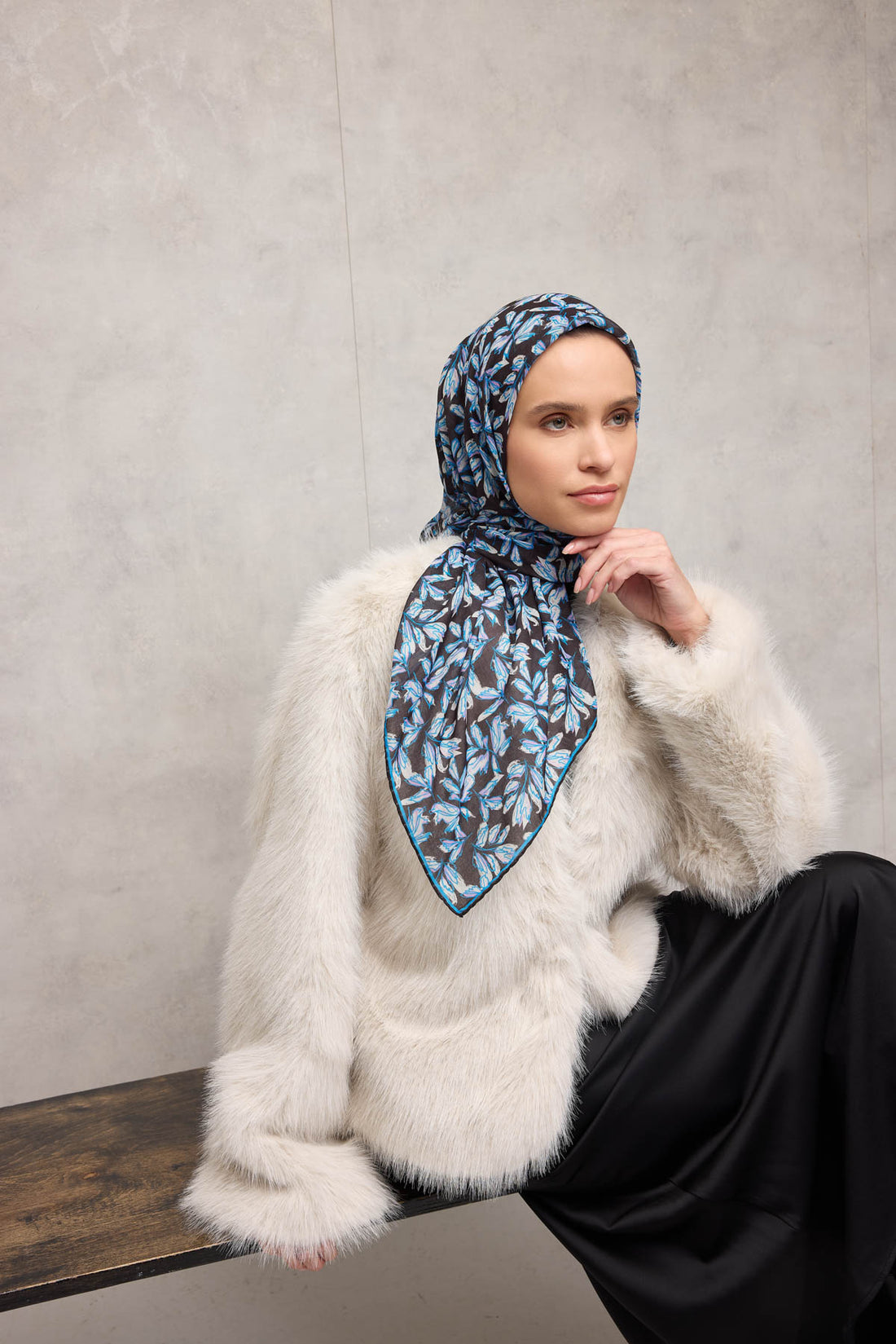 Silk Home Soft Eşarp 73112-05 - İthalesarponline.com - Soft Eşarp - Silk Home