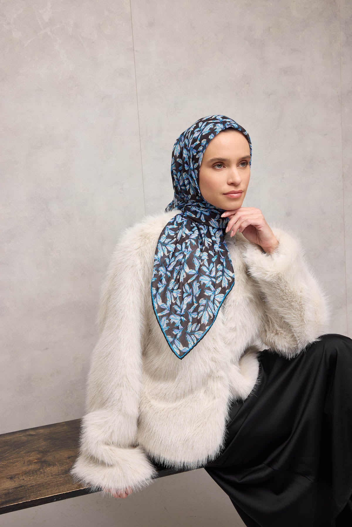Silk Home Soft Eşarp 73112-05 - İthalesarponline.com - Soft Eşarp - Silk Home