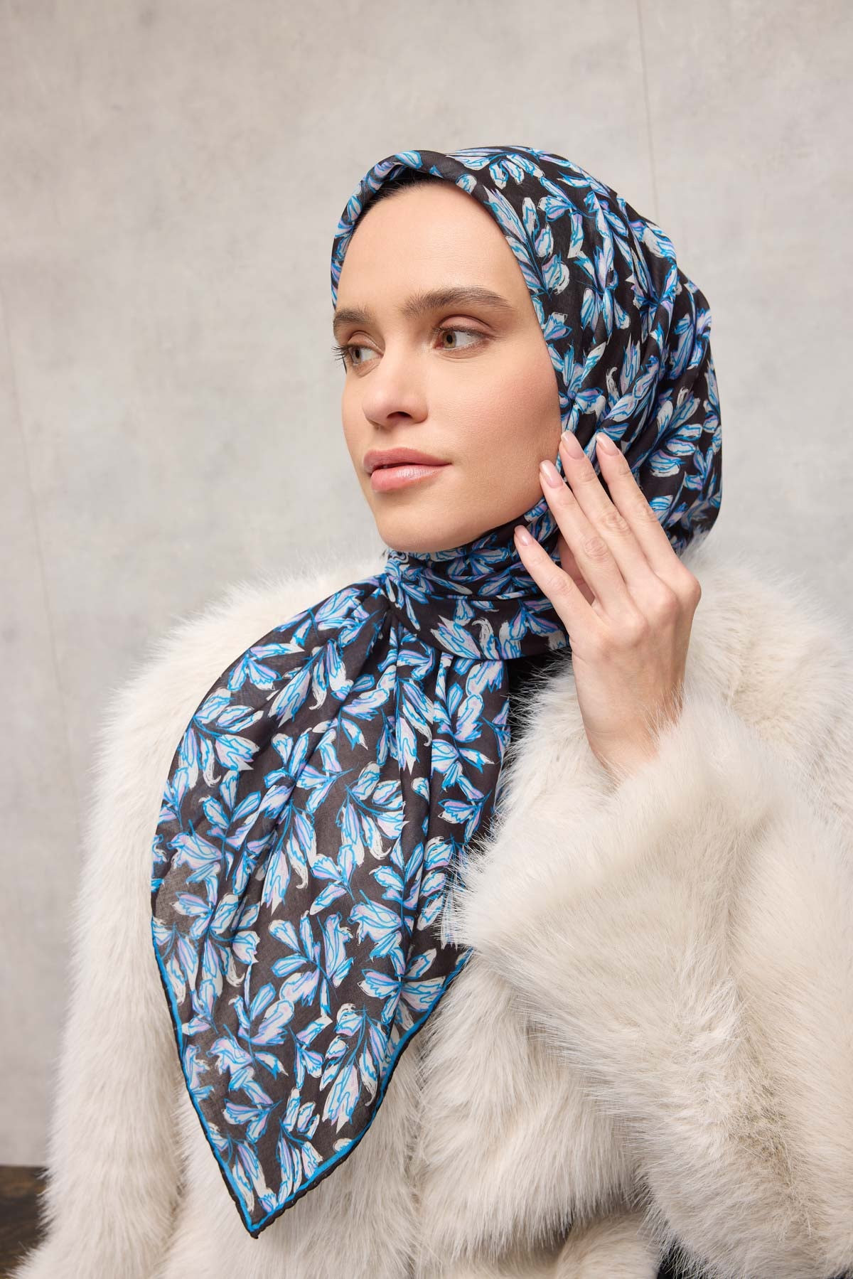Silk Home Soft Eşarp 73112-05 - İthalesarponline.com - Soft Eşarp - Silk Home