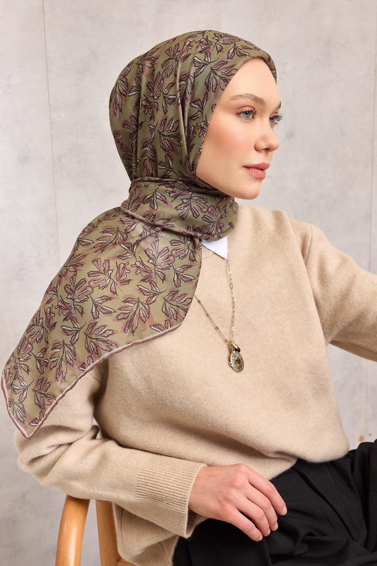 Silk Home Soft Eşarp 73112-15 - İthalesarponline.com - Soft Eşarp - Silk Home