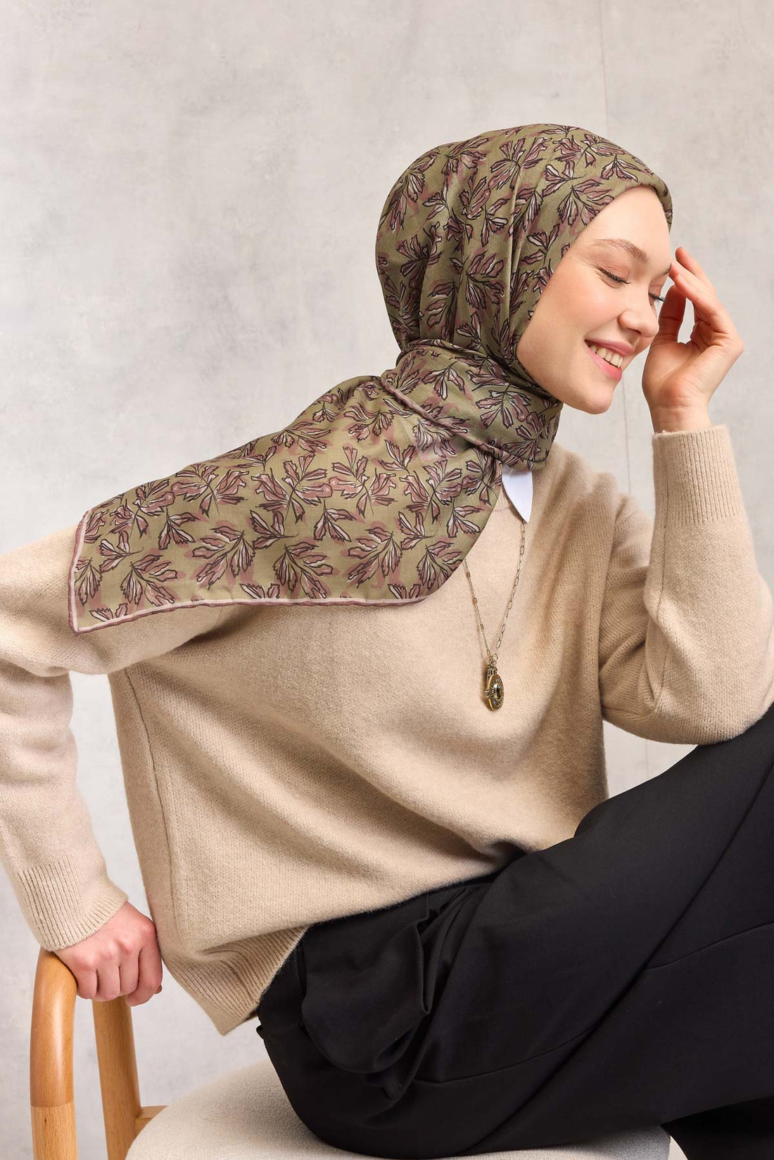 Silk Home Soft Eşarp 73112-15 - İthalesarponline.com - Soft Eşarp - Silk Home
